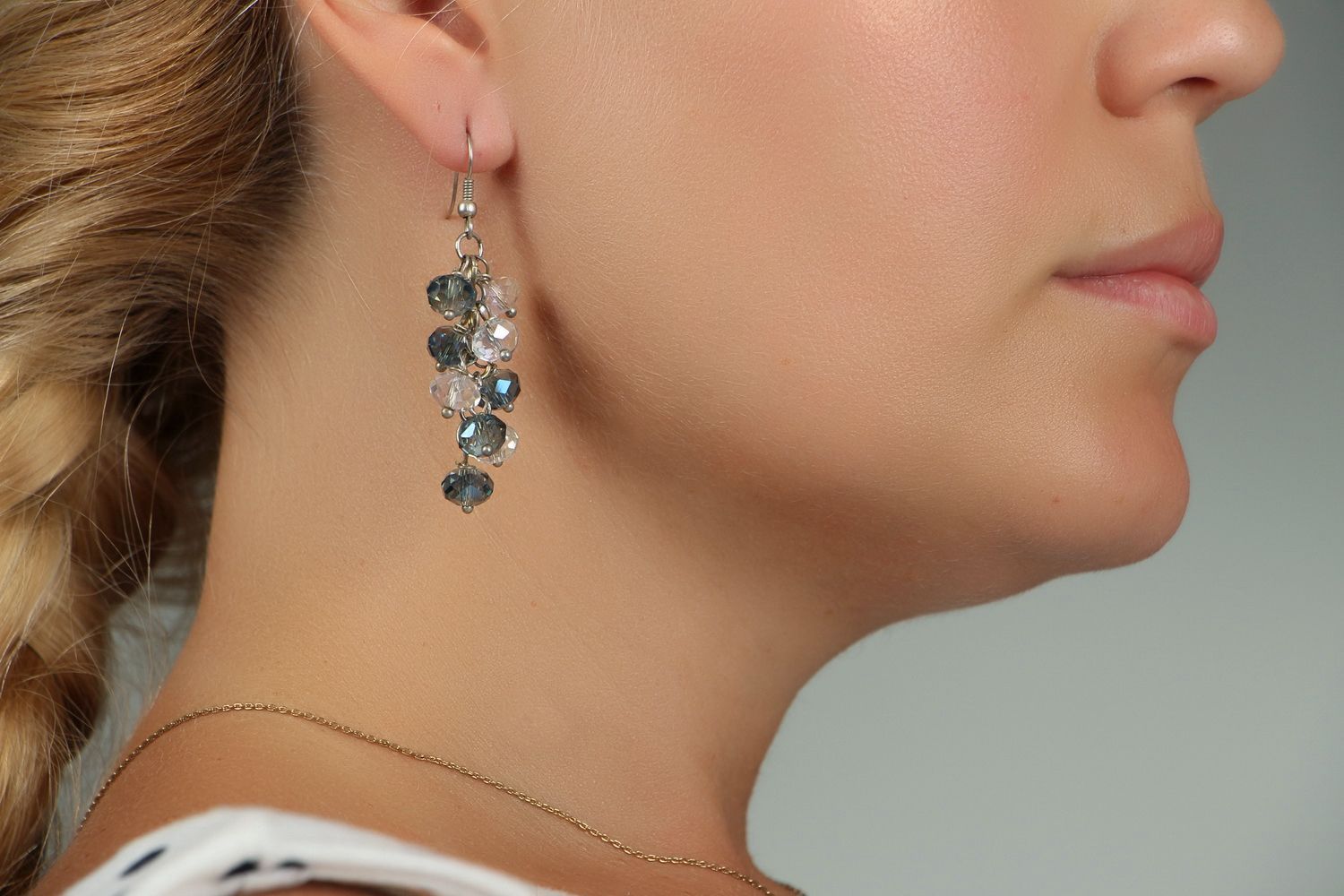 Crystal earrings photo 5