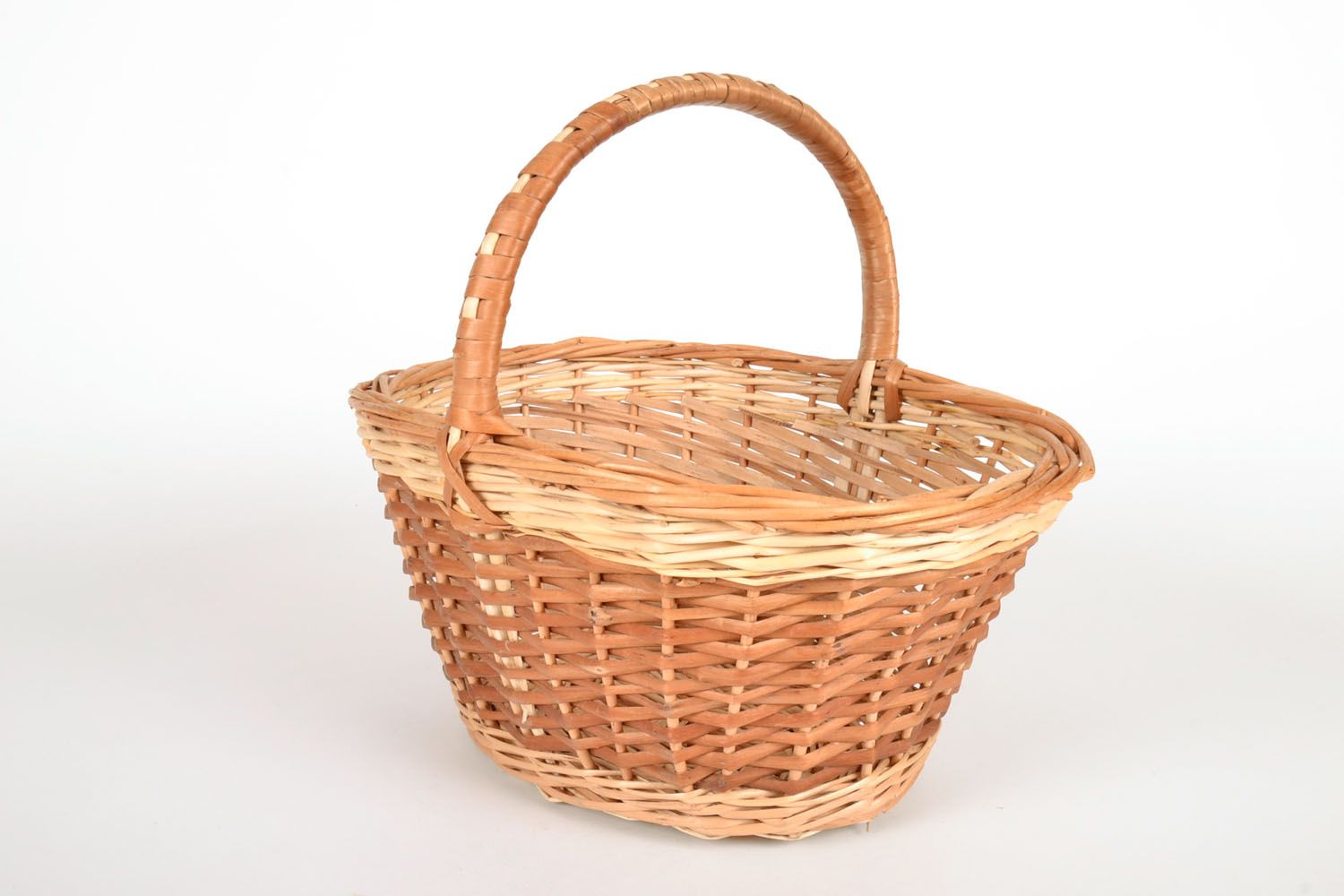 Eco friendly wicker basket photo 3