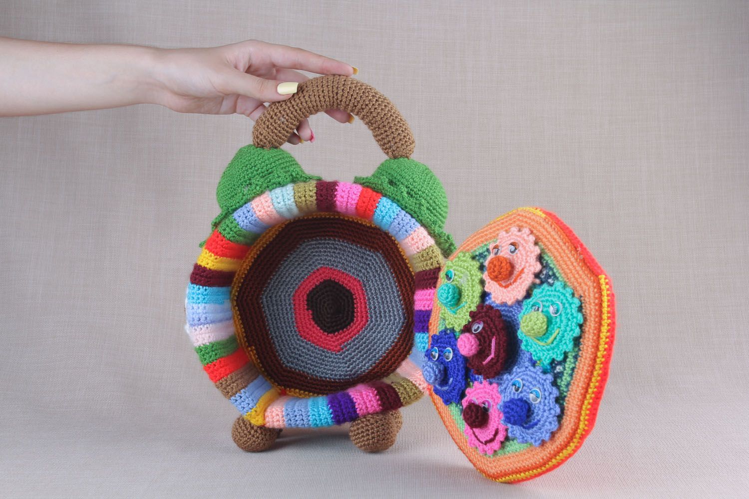 Crochet box Clock photo 2