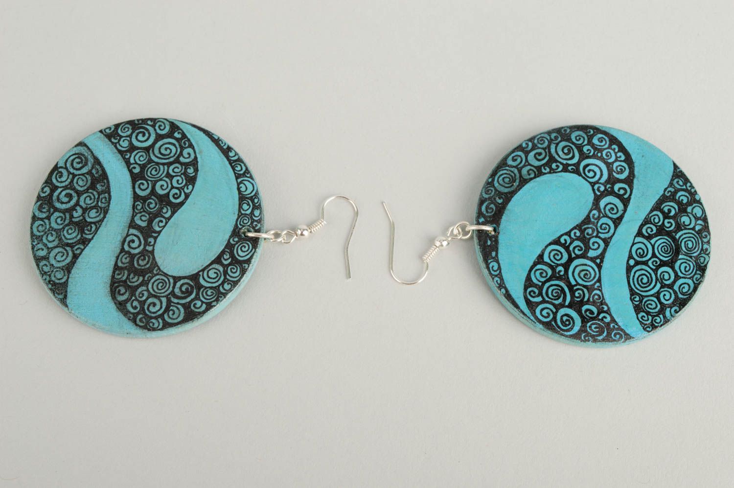 Handgemachte Ohrringe Accessoire für Frauen Designer Schmuck stilvoll foto 3