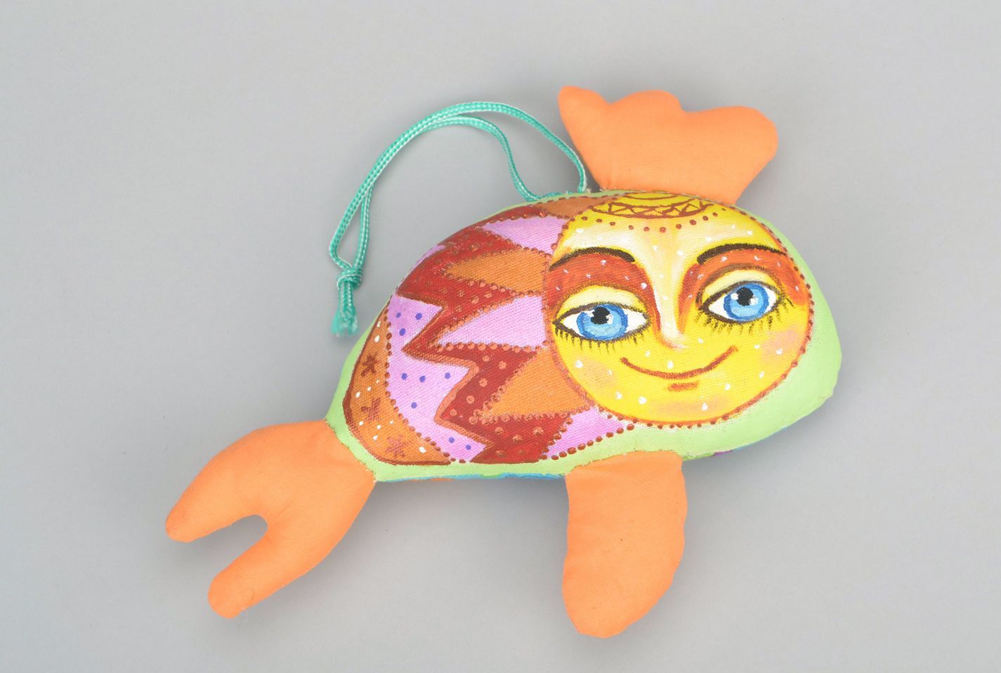 Мягкая игрушка-подвеска Рыба фото 3
