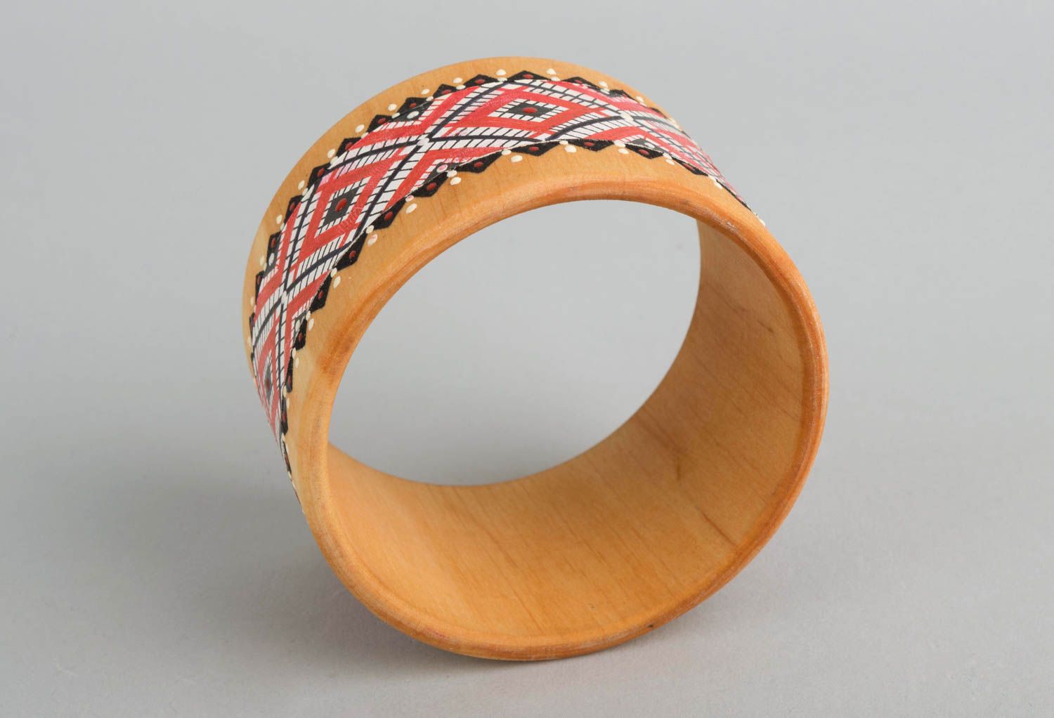Pulsera de madera hecha a mano bisutería de moda accesorio para mujer foto 4