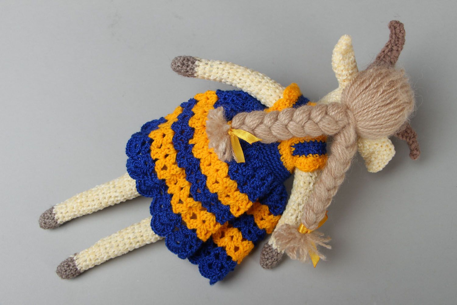 Ethnic soft crochet toy photo 3