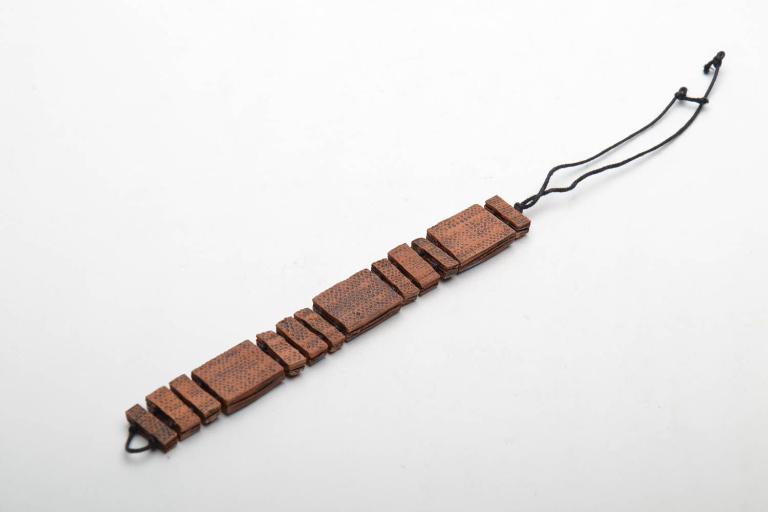 Buntes Armband aus Keramik foto 5