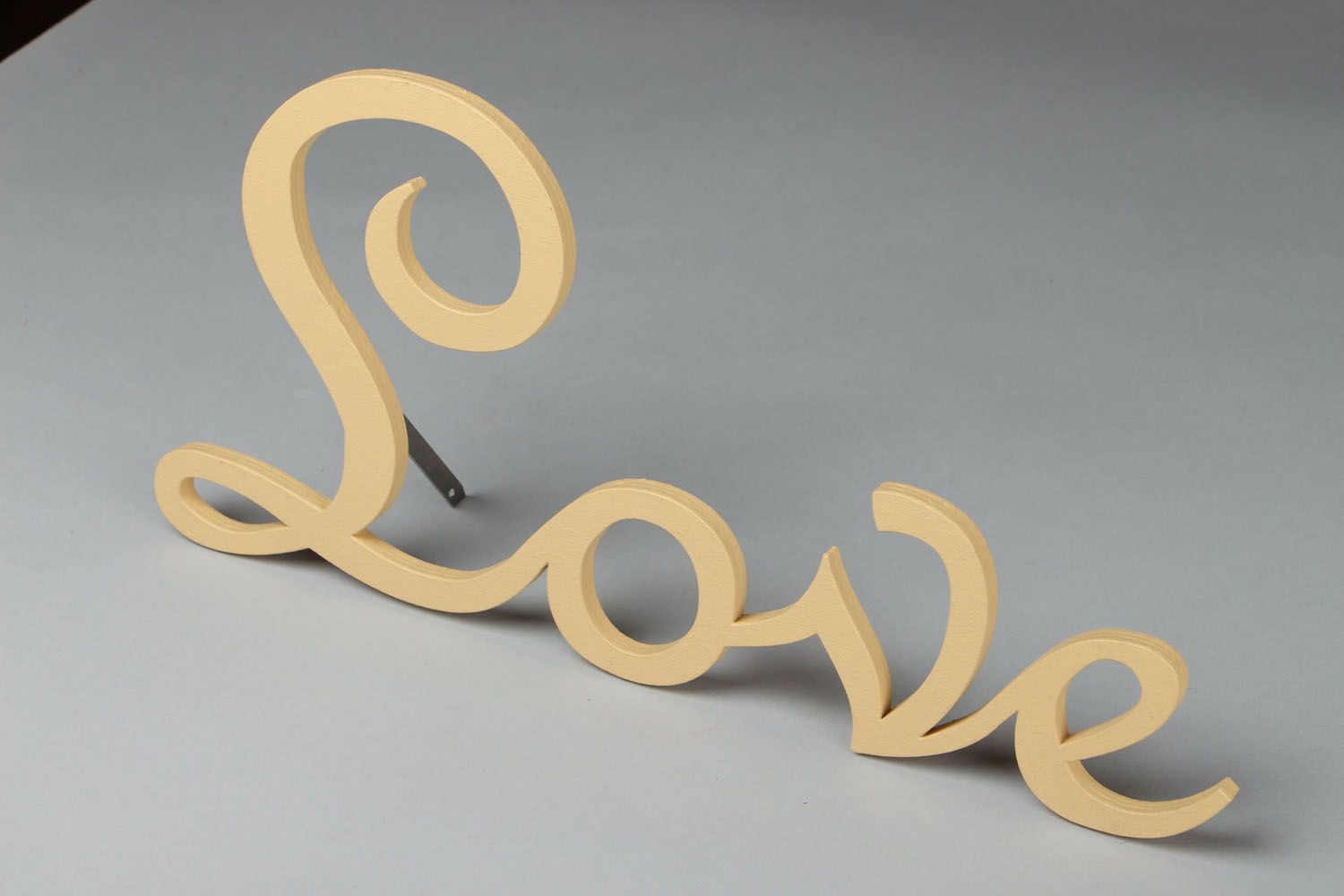 Plywood letters Love photo 2