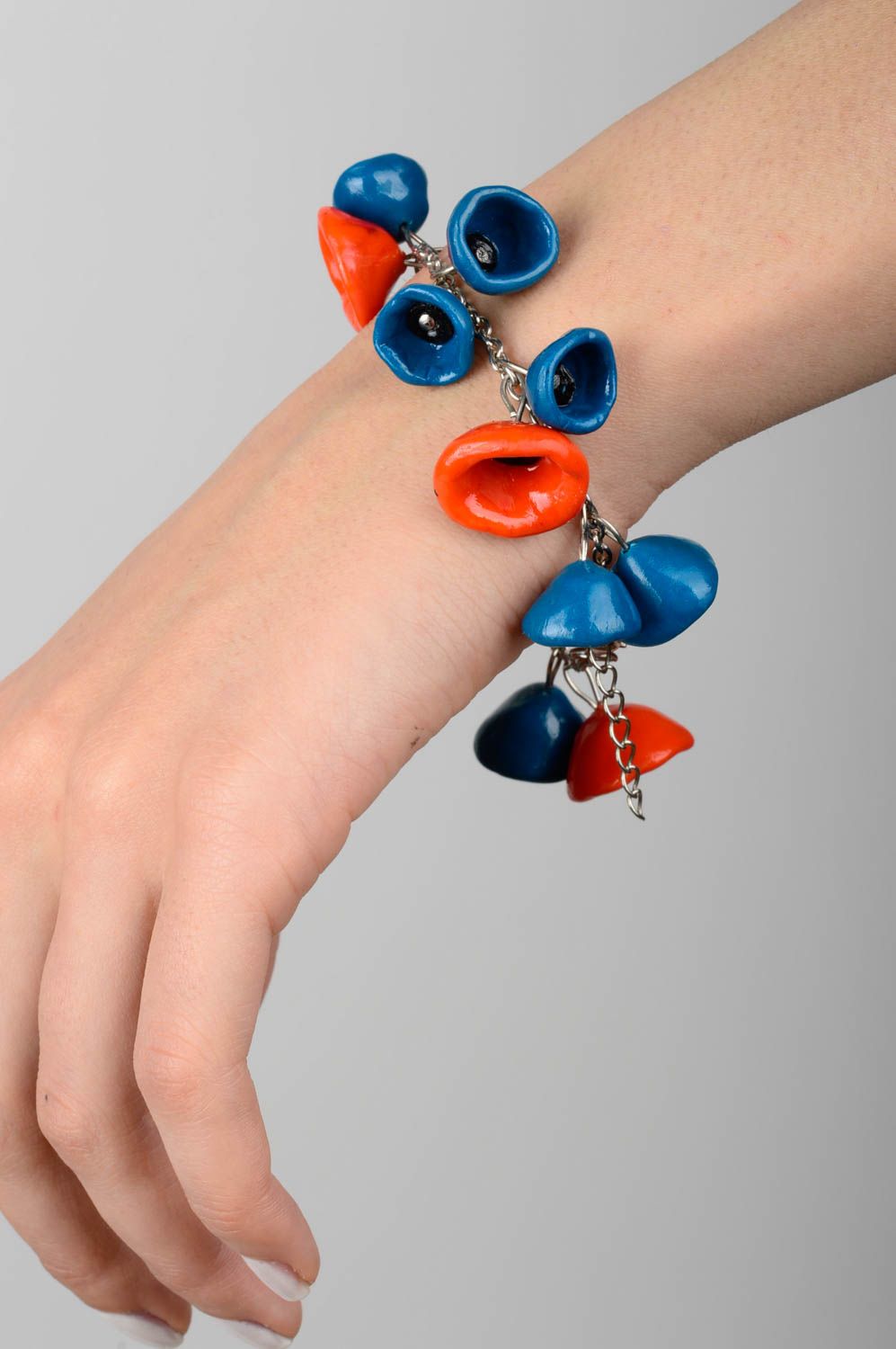 Handmade bracelet beads bracelet for women unusual accessory beaded jewelry photo 3