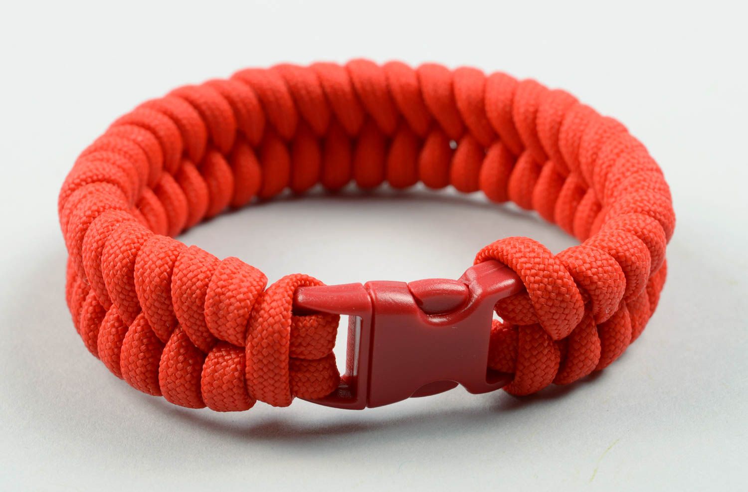 Handmade bracelet for men designer paracord bracelet stylish unusual accessory photo 2