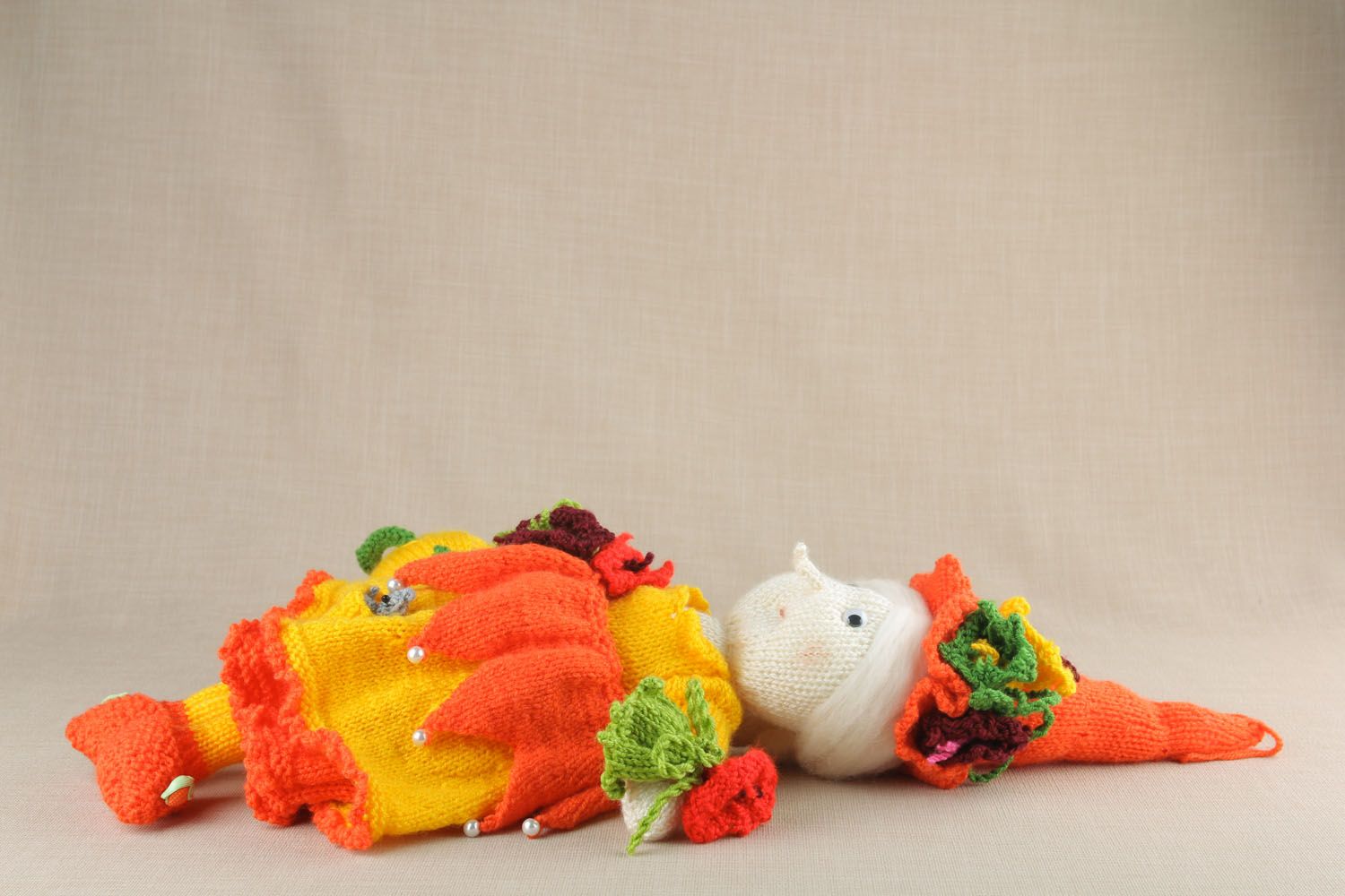 Soft crochet toy Fruit Fairy photo 3