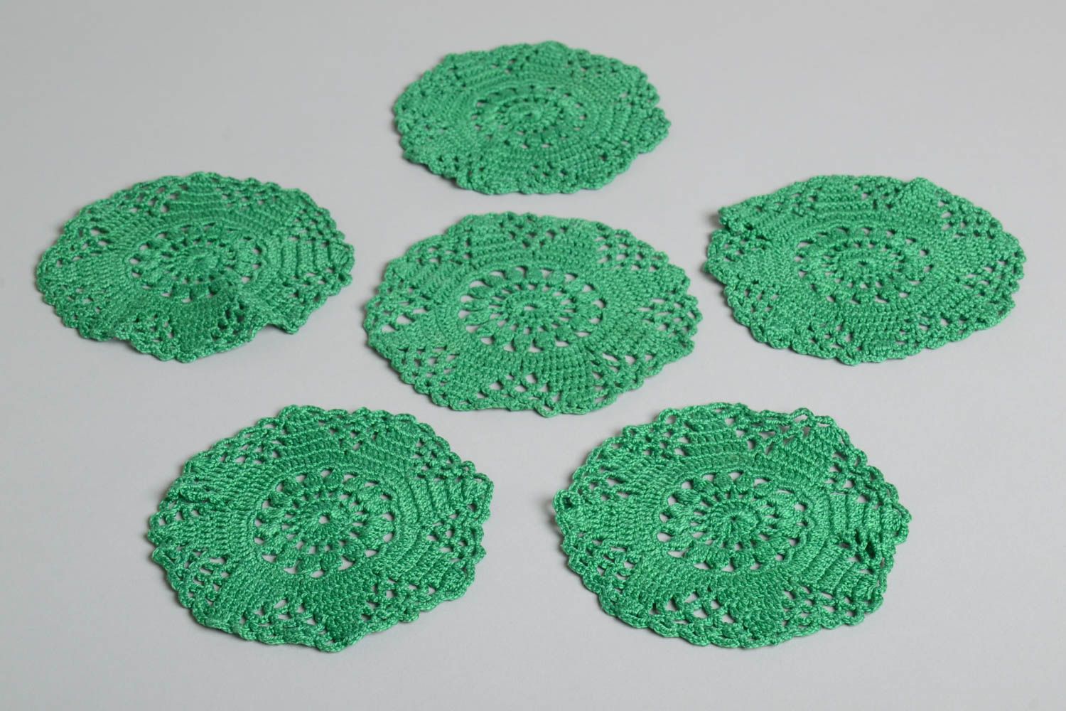 Handmade napkin crocheted openwork napkins table napkin home decor ideas photo 4