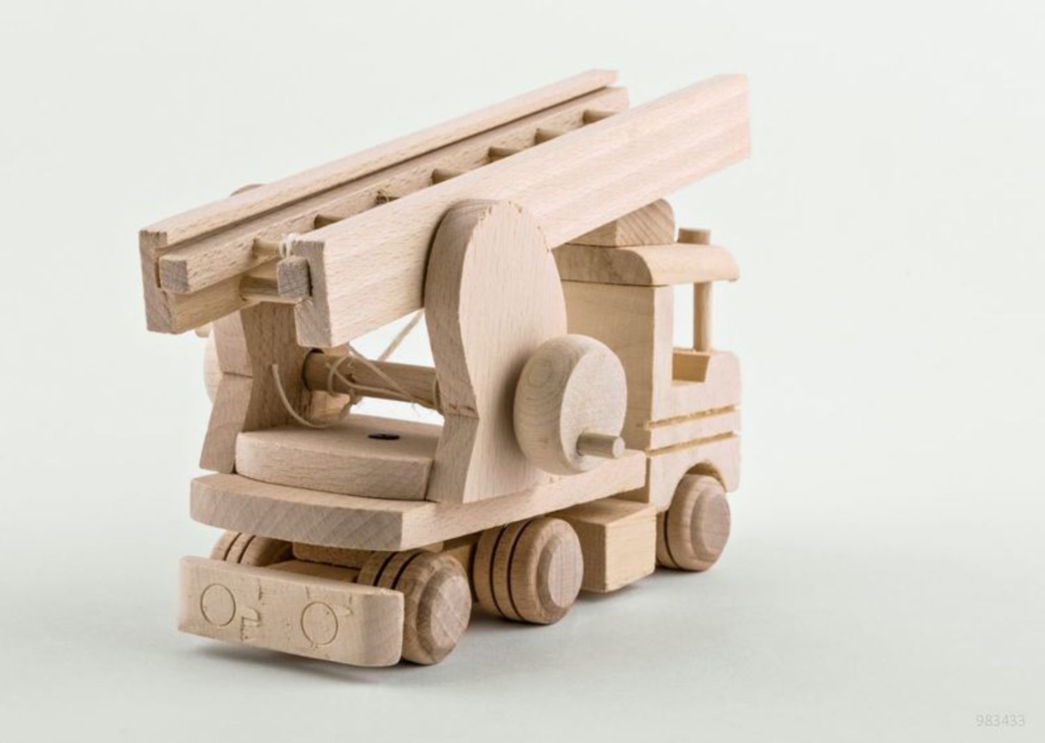 Wooden toy Fire Engine photo 5