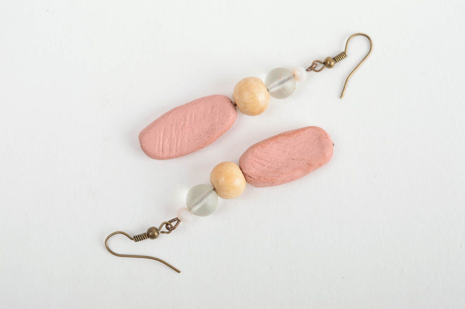Unusual handmade plastic earrings fashion accessories cool jewelry designs photo 5