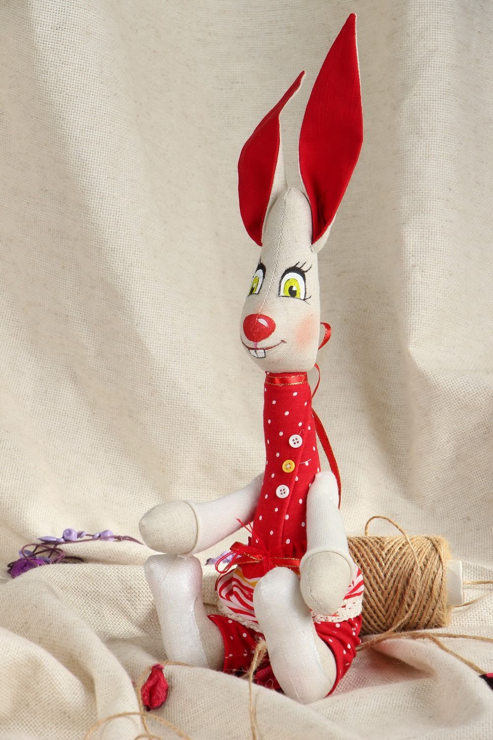 Soft toy Long Hare photo 5