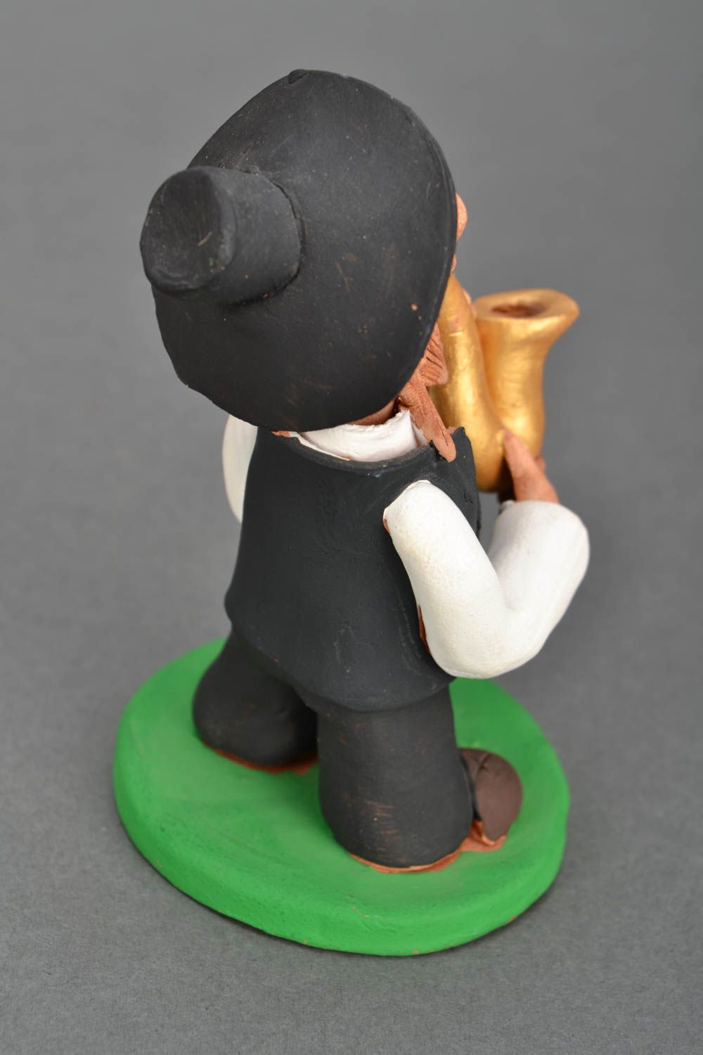 Ceramic statuette Musician photo 5