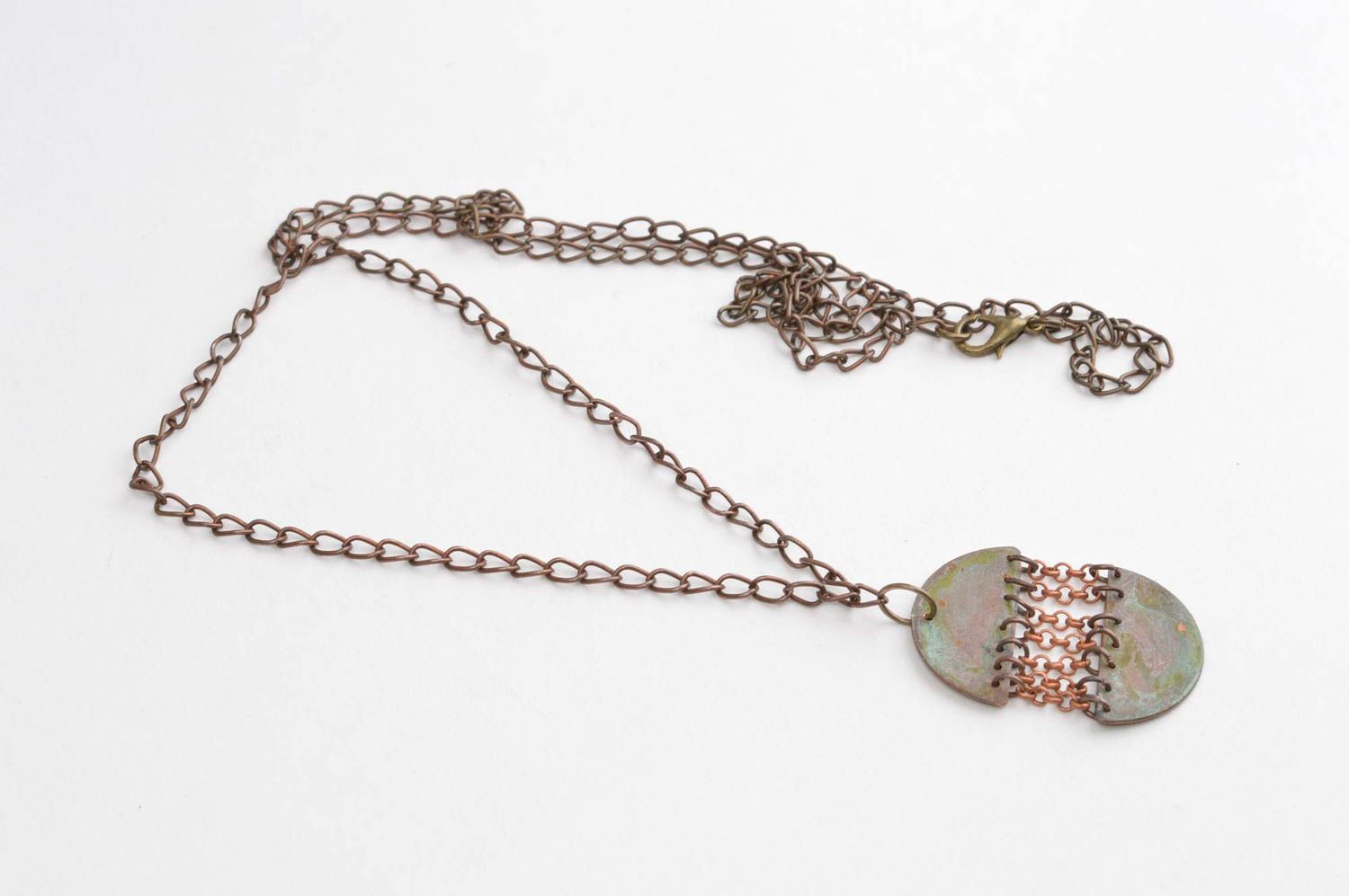 Handmade accessories copper jewelry women pendant fashion metal pendant  photo 3