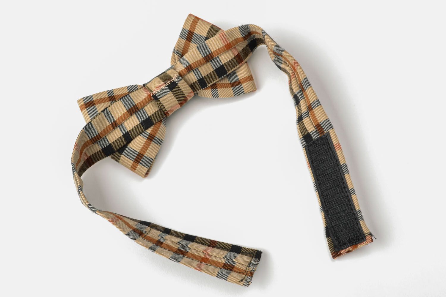Homemade textile bow tie photo 5
