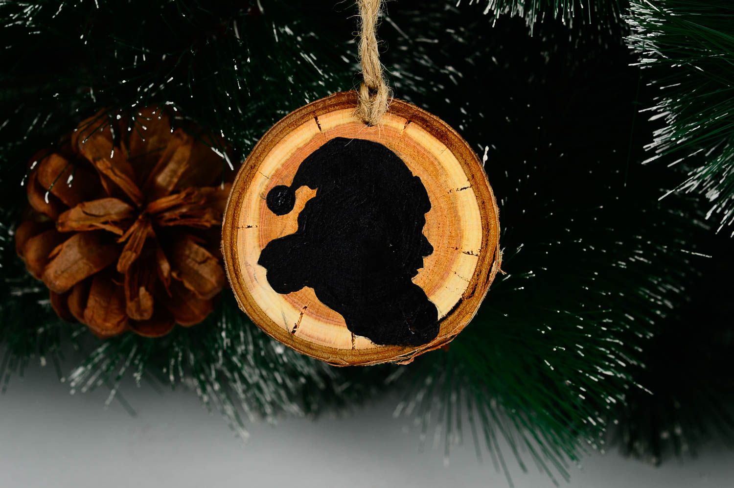 Новогоднее украшение ручной работы игрушка на елку декор для дома профиль фото 1