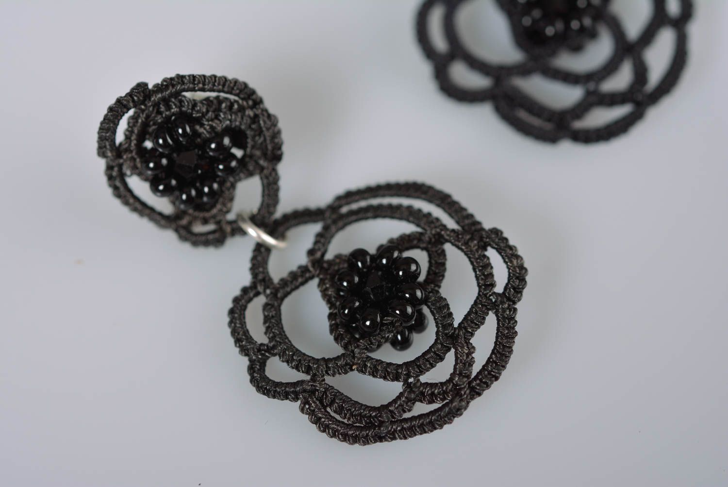 Handmade jewellery stud earrings designer accessories gifts for women photo 5