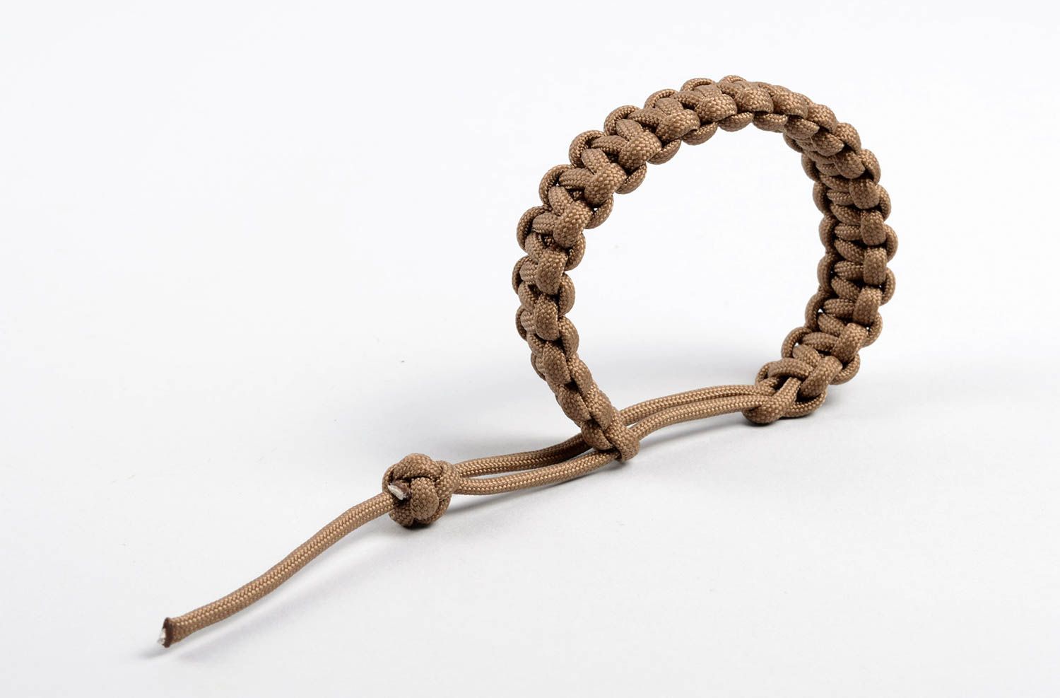 Stylish handmade woven bracelet paracord bracelet textile jewelry designs photo 4