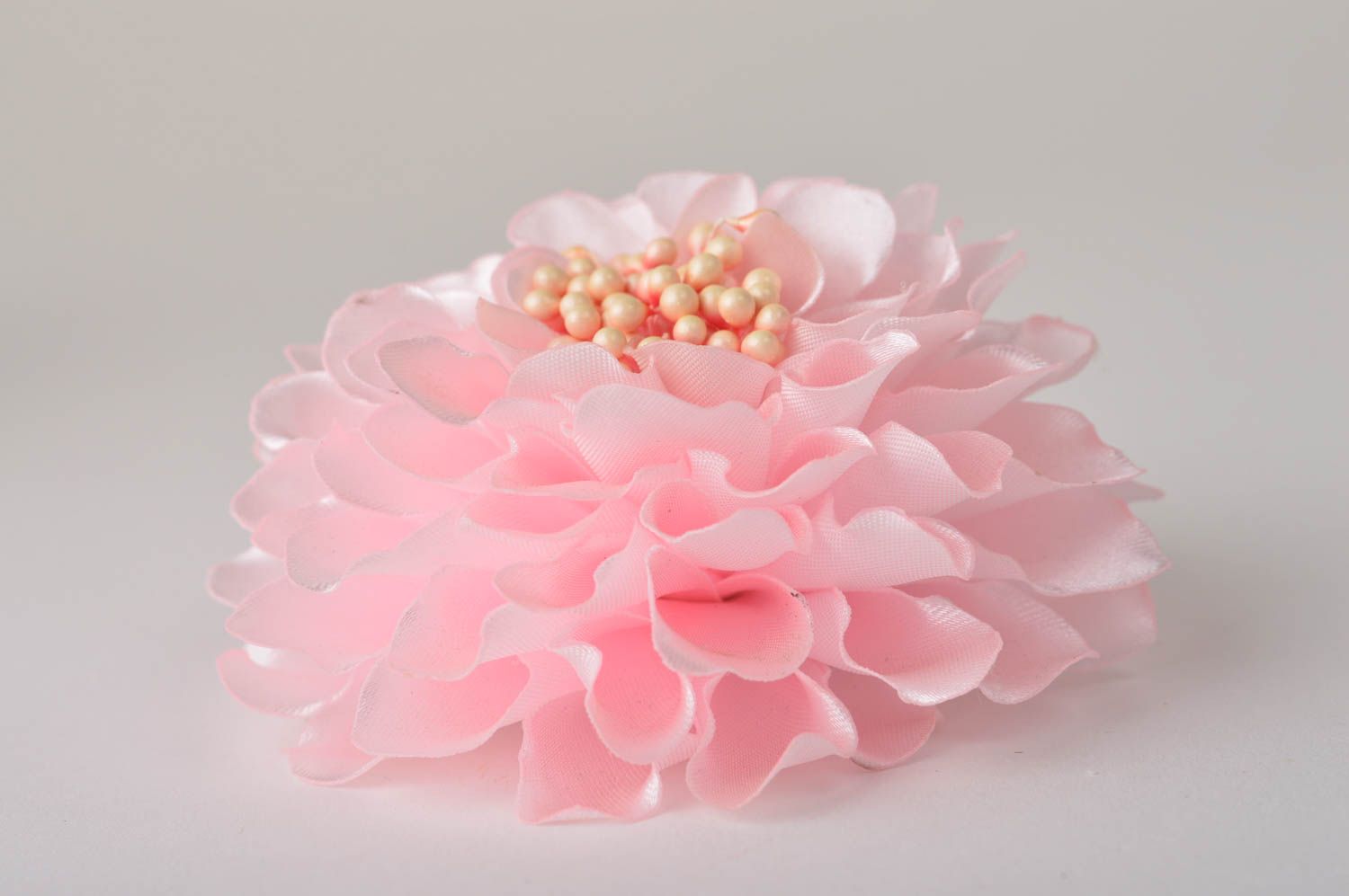 Handmade hair clip handmade brooch flower jewelry designer accessories  photo 4