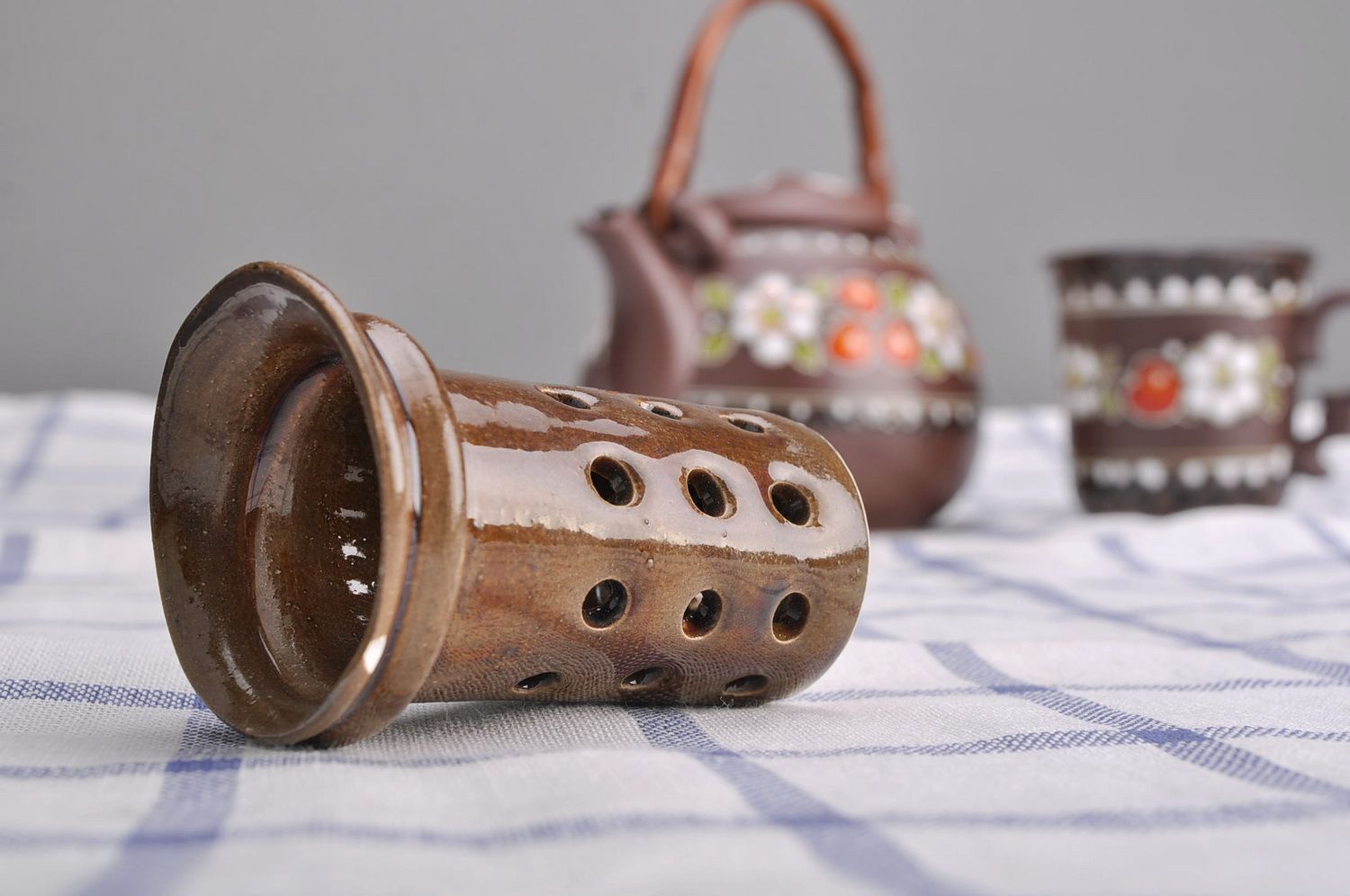 Teefilter aus Keramik foto 4