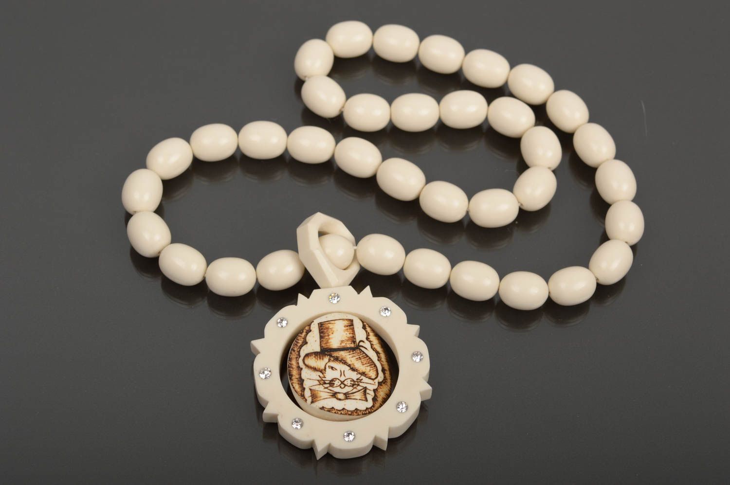 Handmade rosary designer souvenir gift for man pray rosary accessory for man photo 1