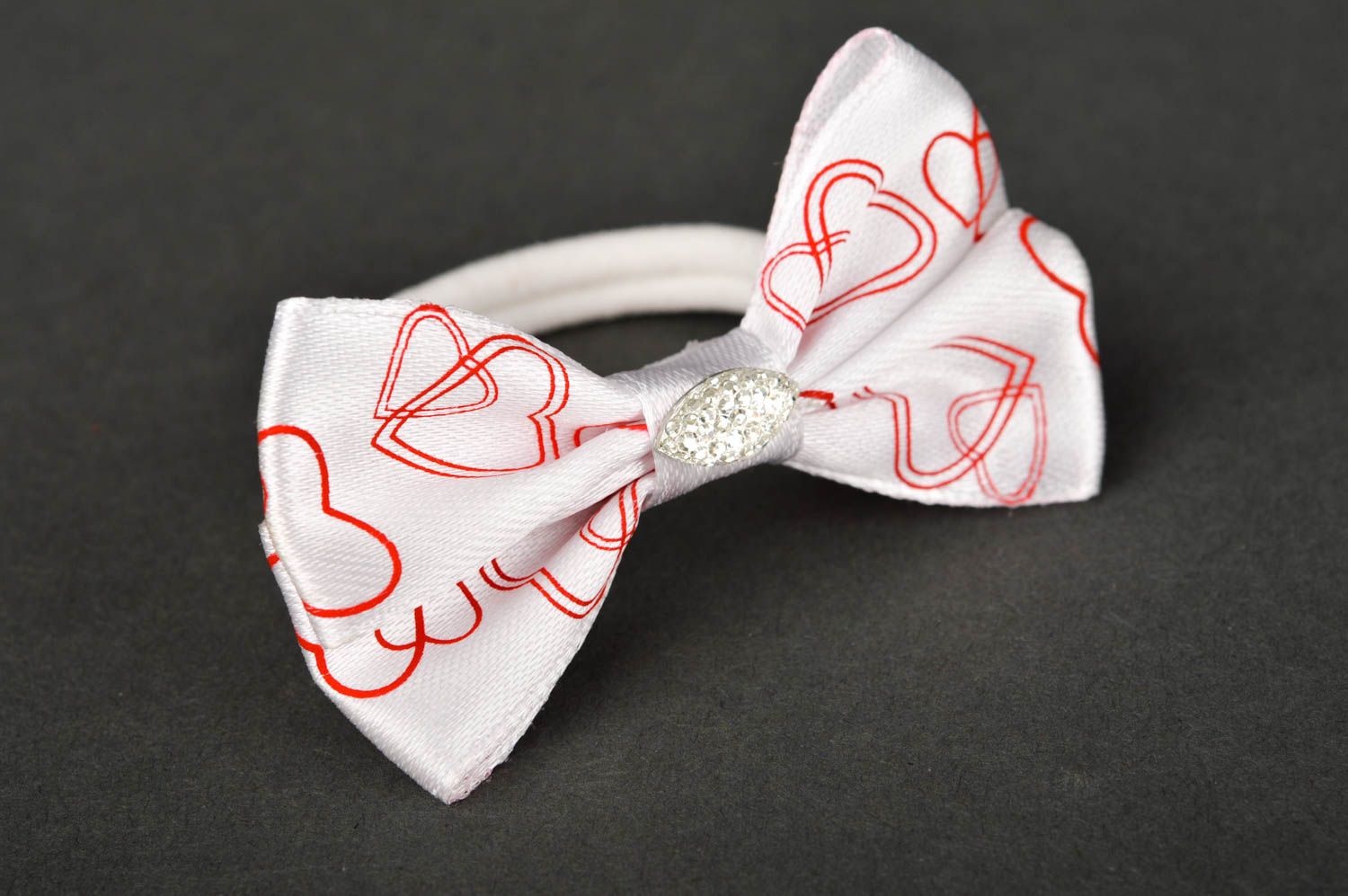 Handmade hair tie bows for hair hair scrunchie gifts for girls kids accessories photo 2