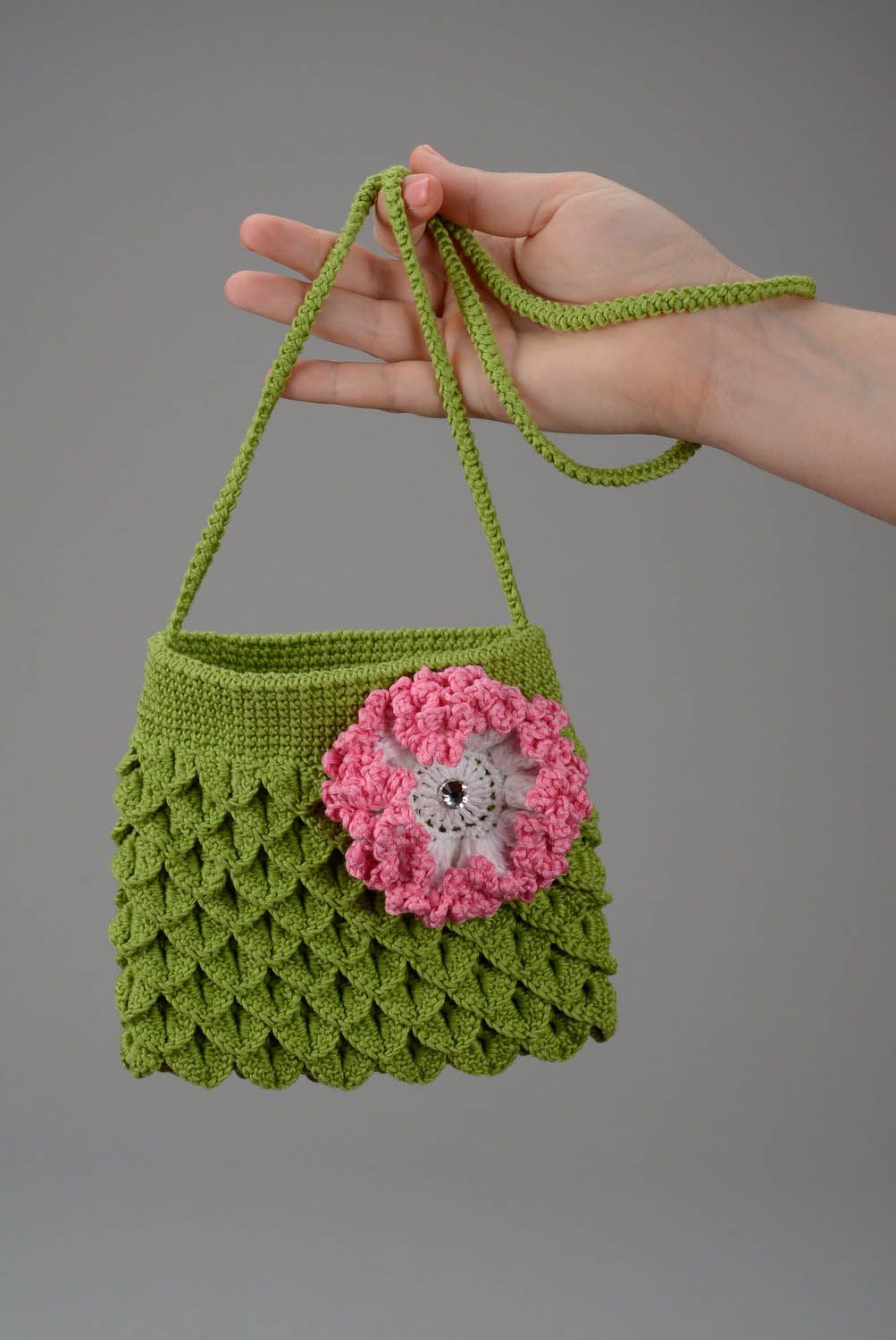 Purse made of Italian cotton for a child photo 1