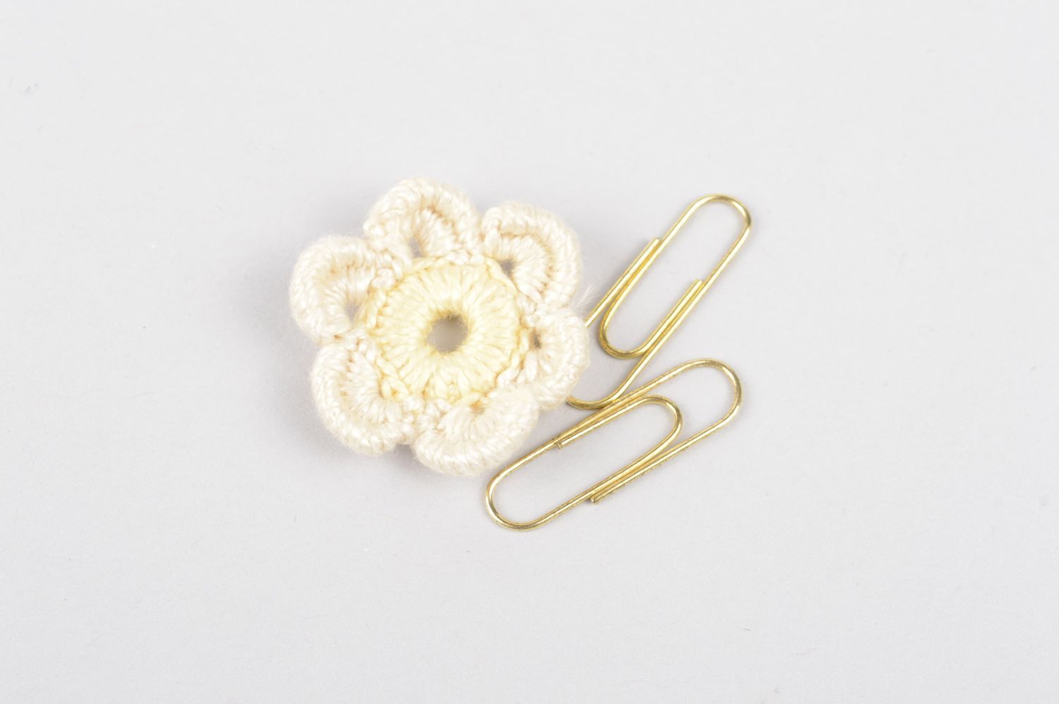 Fleur pour bijoux faite main Fourniture bijoux au crochet Loisirs créatifs photo 5