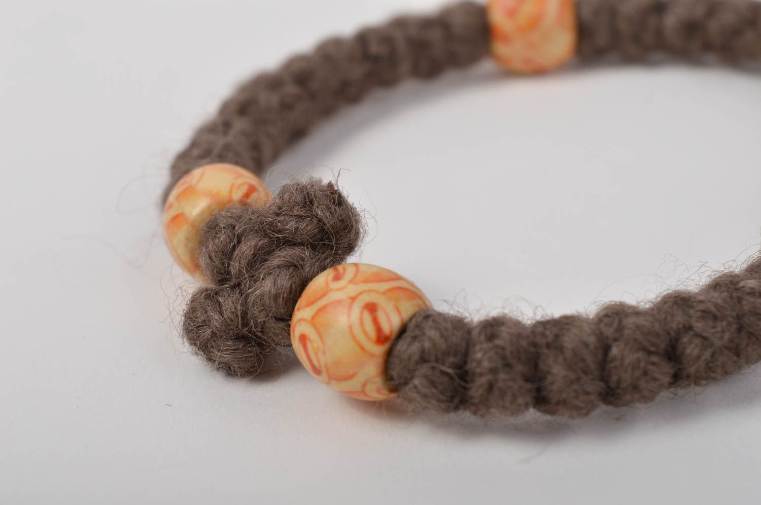 Handmade bracelet unusual accessory gift ideas handmade rosary designer bracelet photo 4