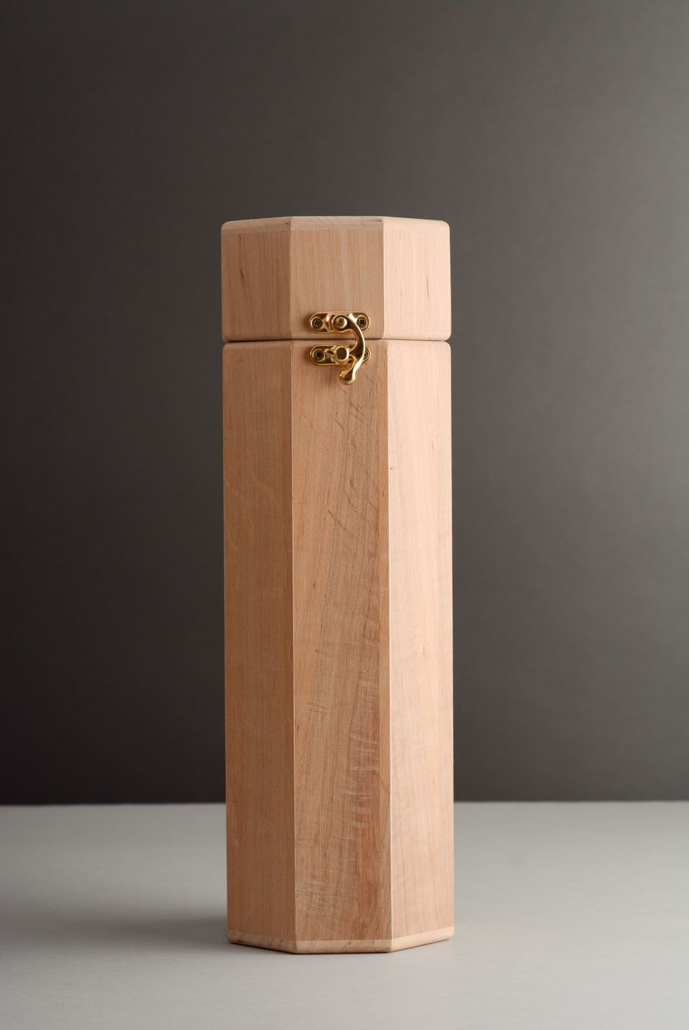 Base de madera para cofre de botella foto 1