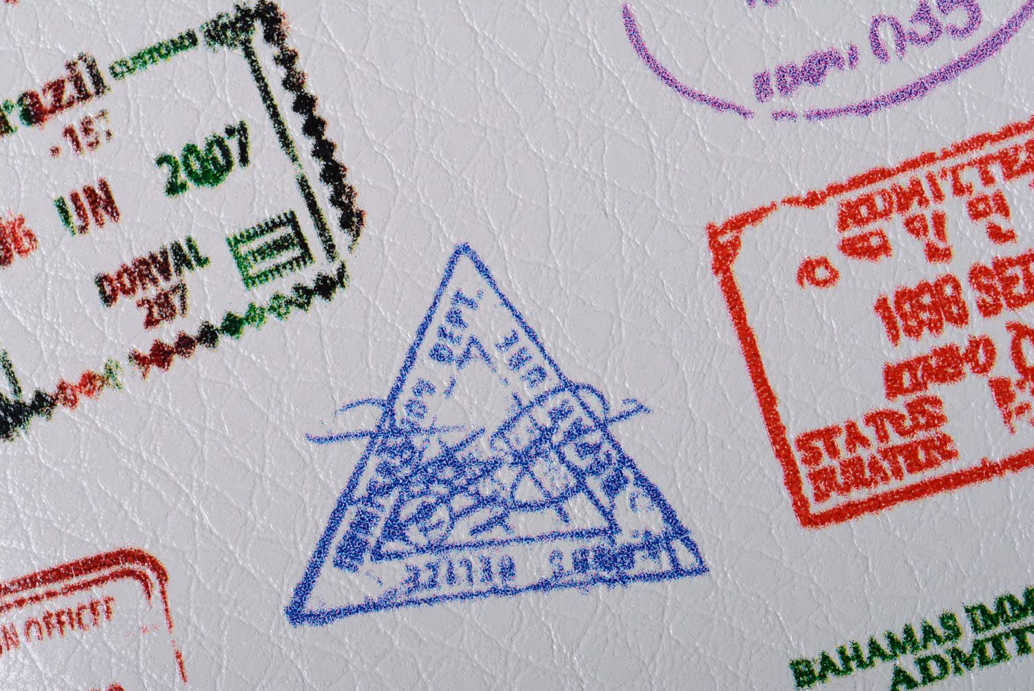 Обложка на паспорт с принтом Паспорт настоящего путешественника фото 3