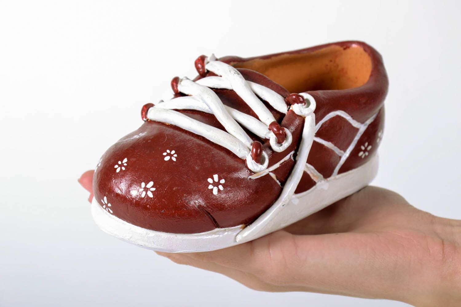 Keramik Schuh für Süßigkeiten  foto 5