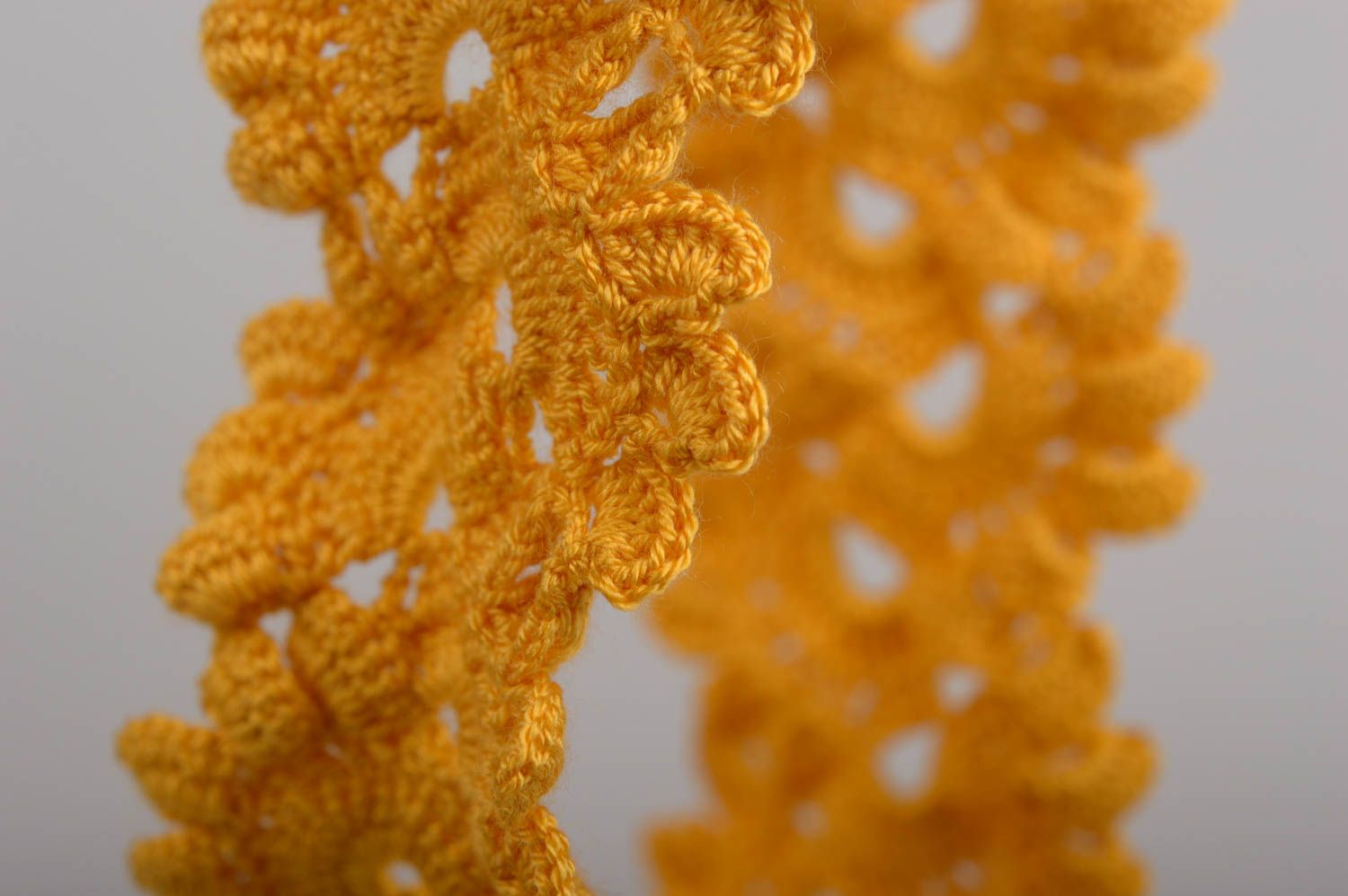 Unusual handmade crochet headband flower headband hair band gifts for her photo 4
