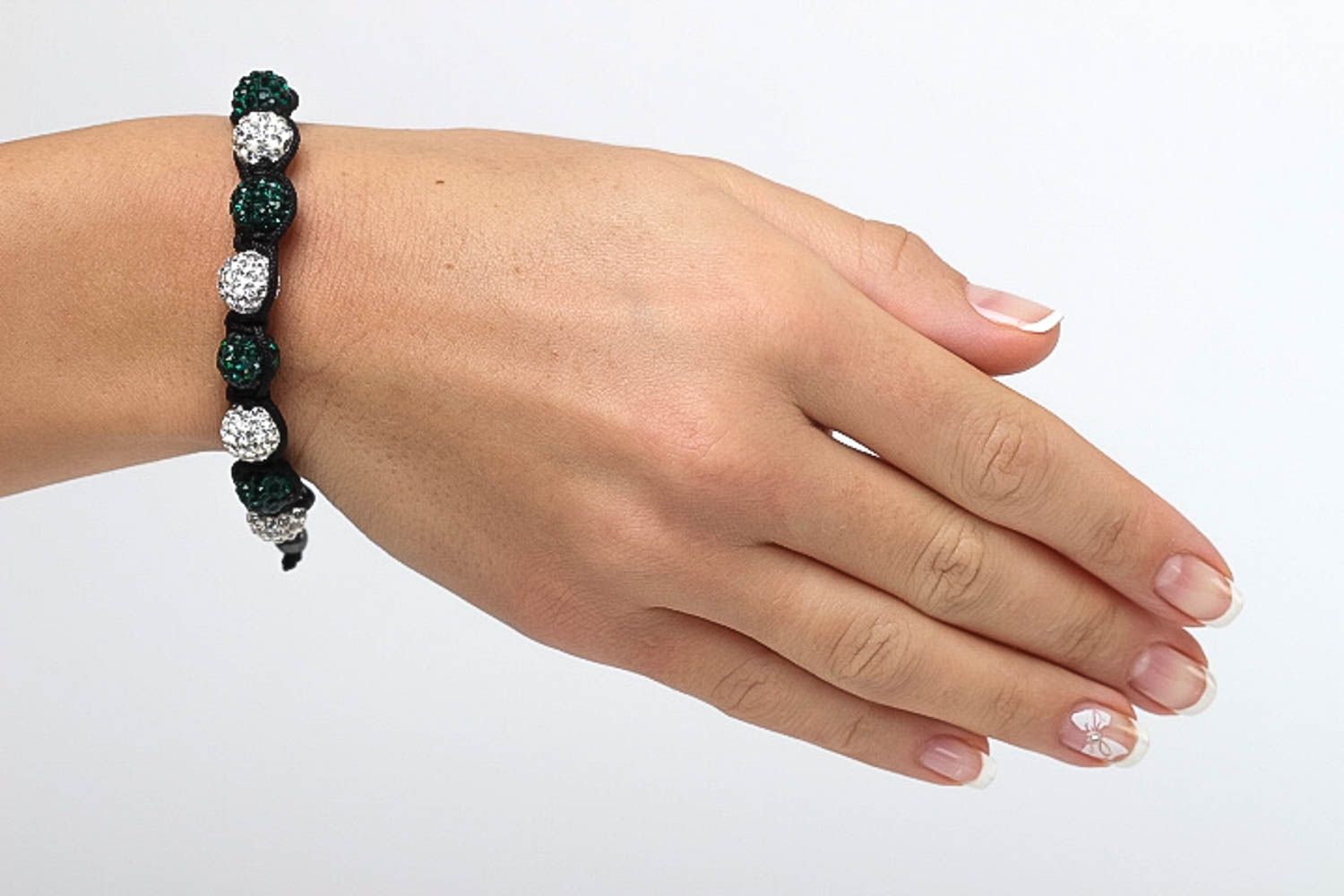 Effektvolles handgemachtes Damen Armband Ethno Schmuck Designer Accessoire toll foto 5