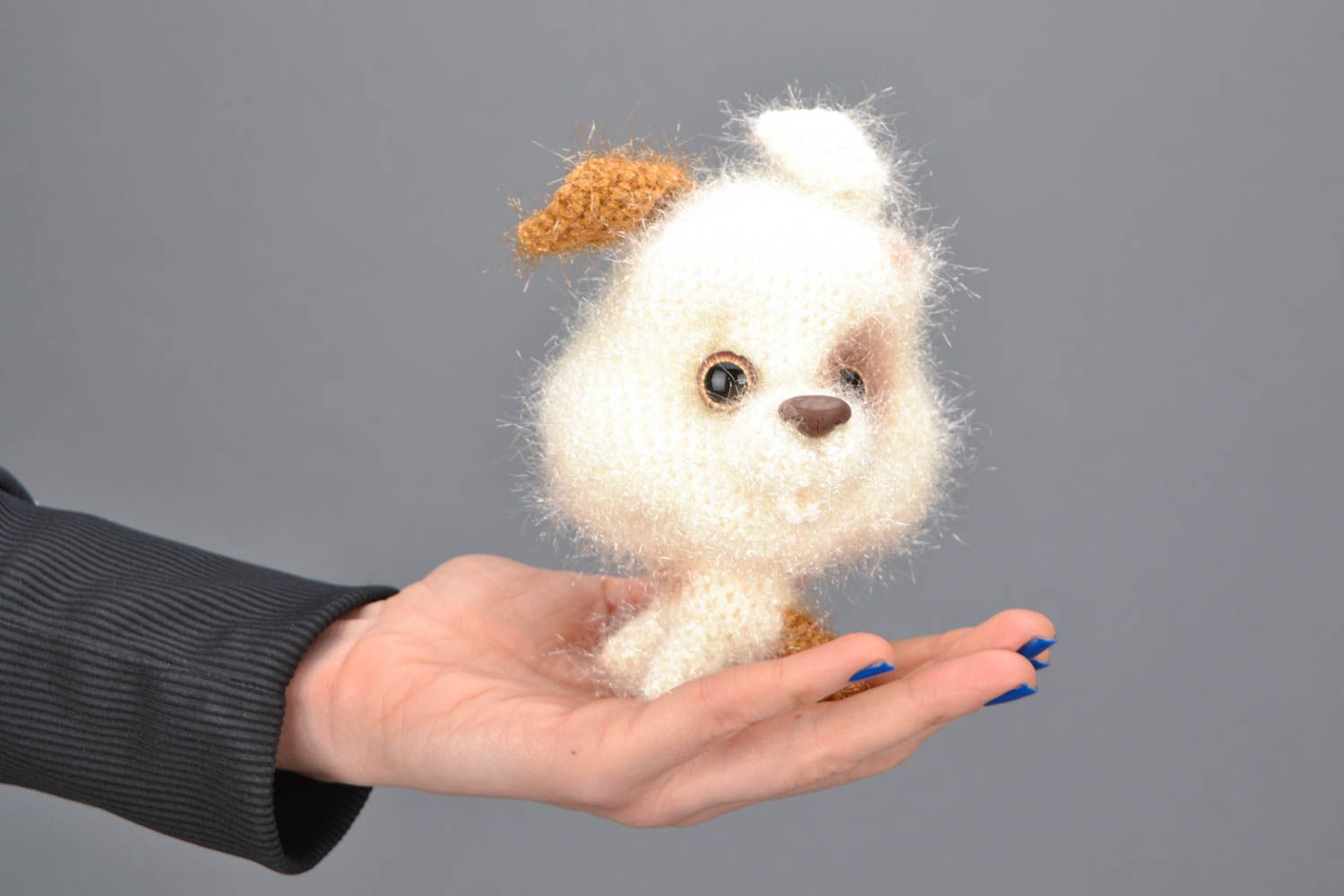 Soft crochet toy Doggie photo 2