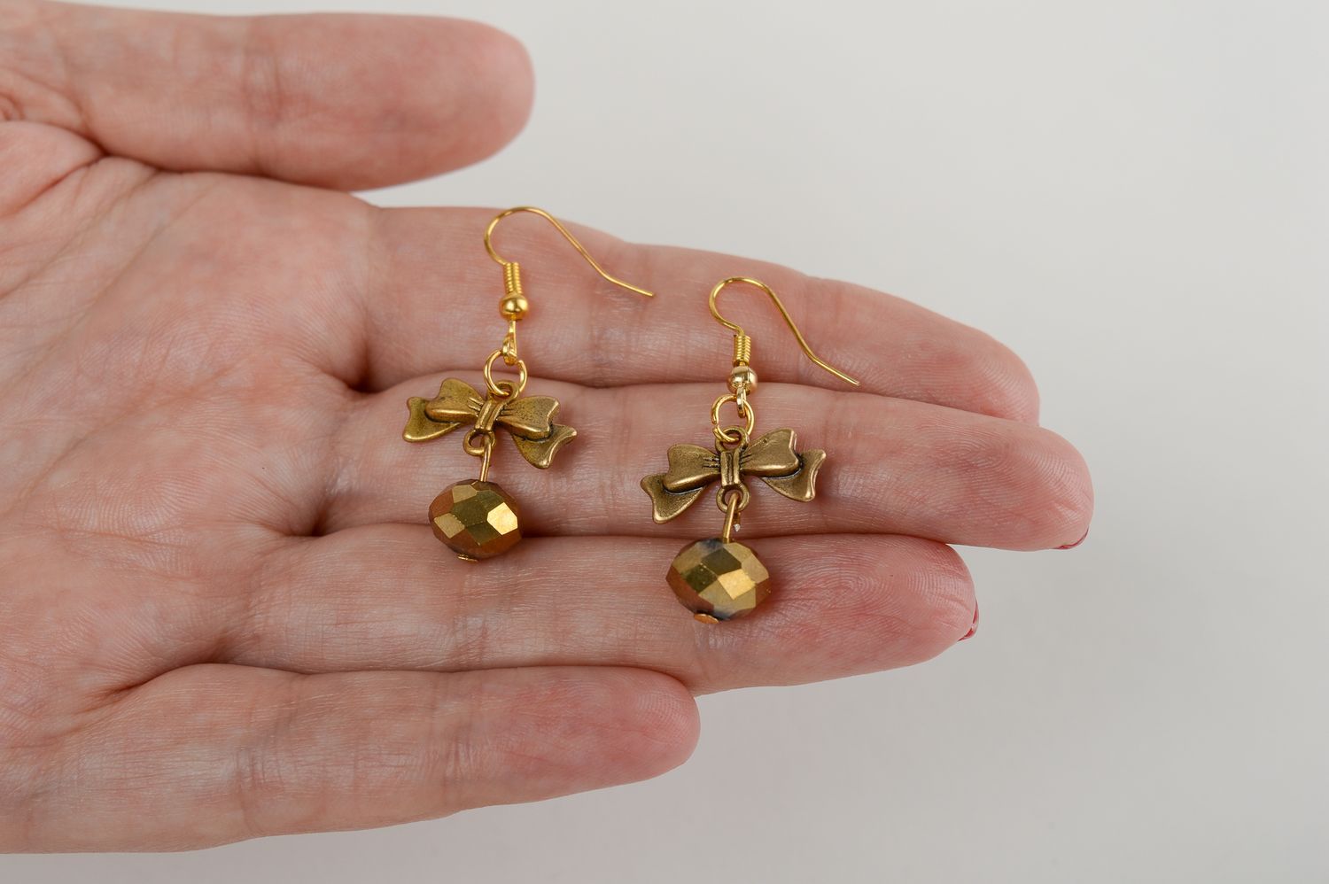 Beaded earrings handmade beaded jewelry for girls beaded accessories for women photo 5
