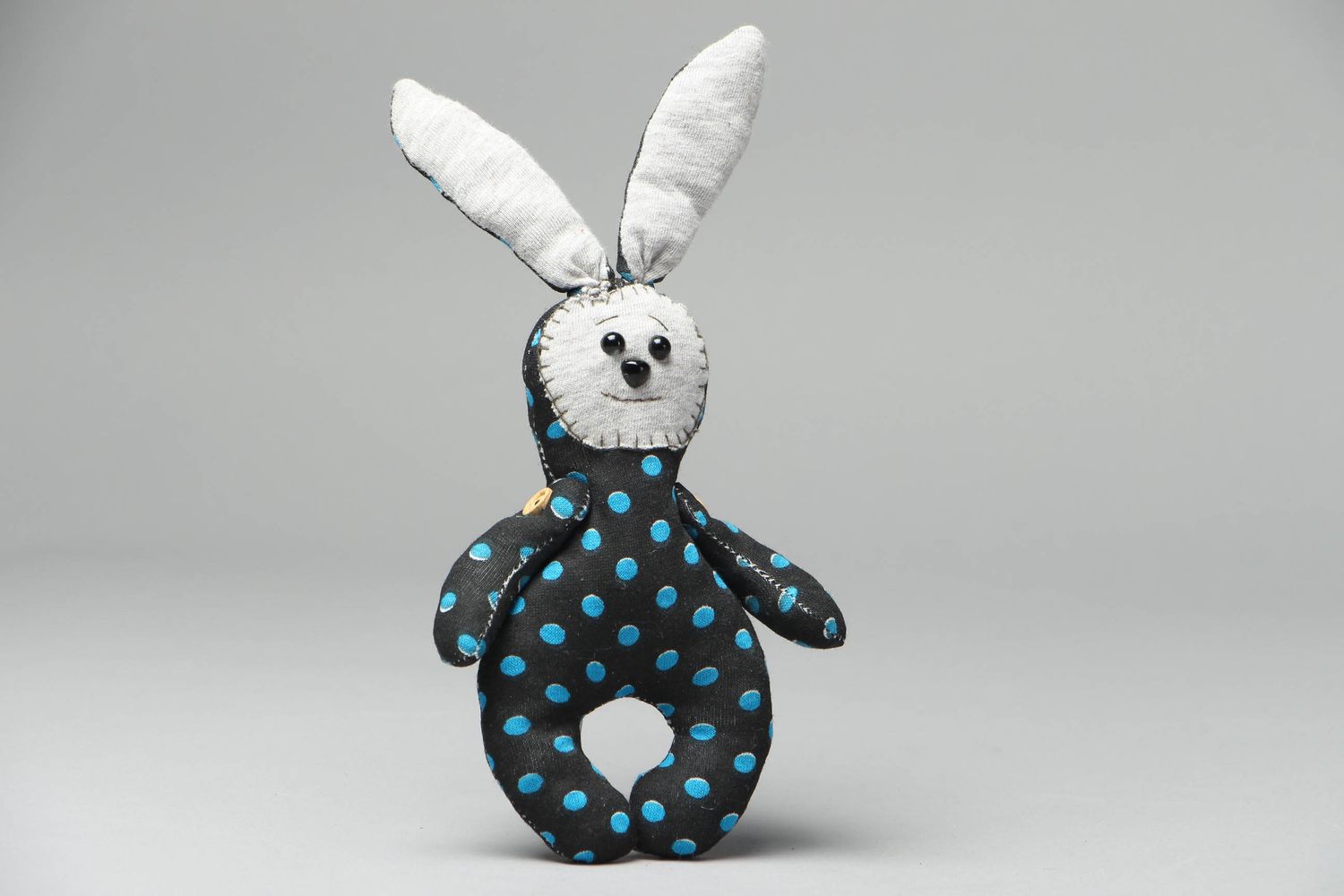 Handmade soft toy for children Rabbit photo 1