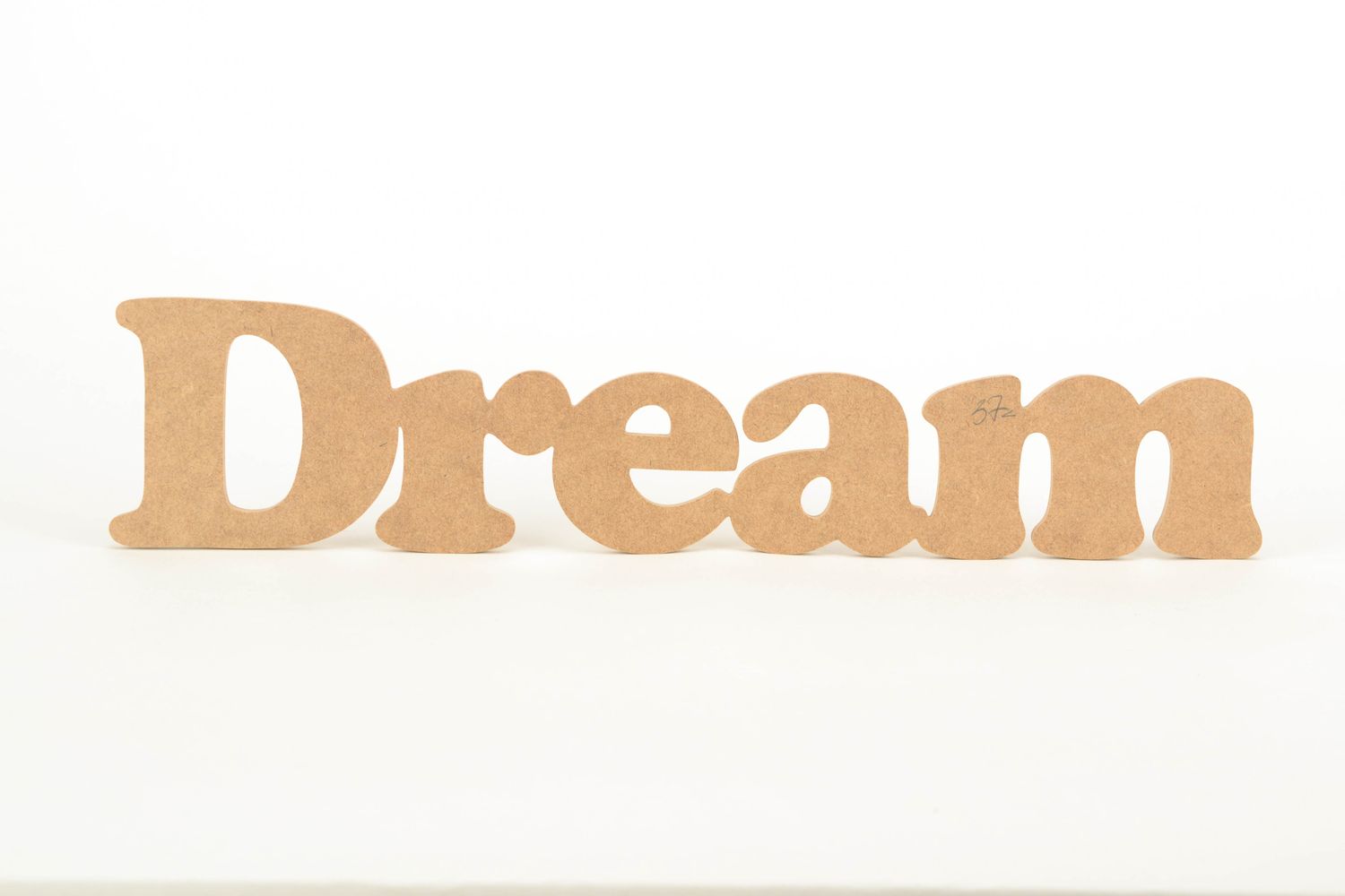 MDF craft blank lettering Dream photo 1
