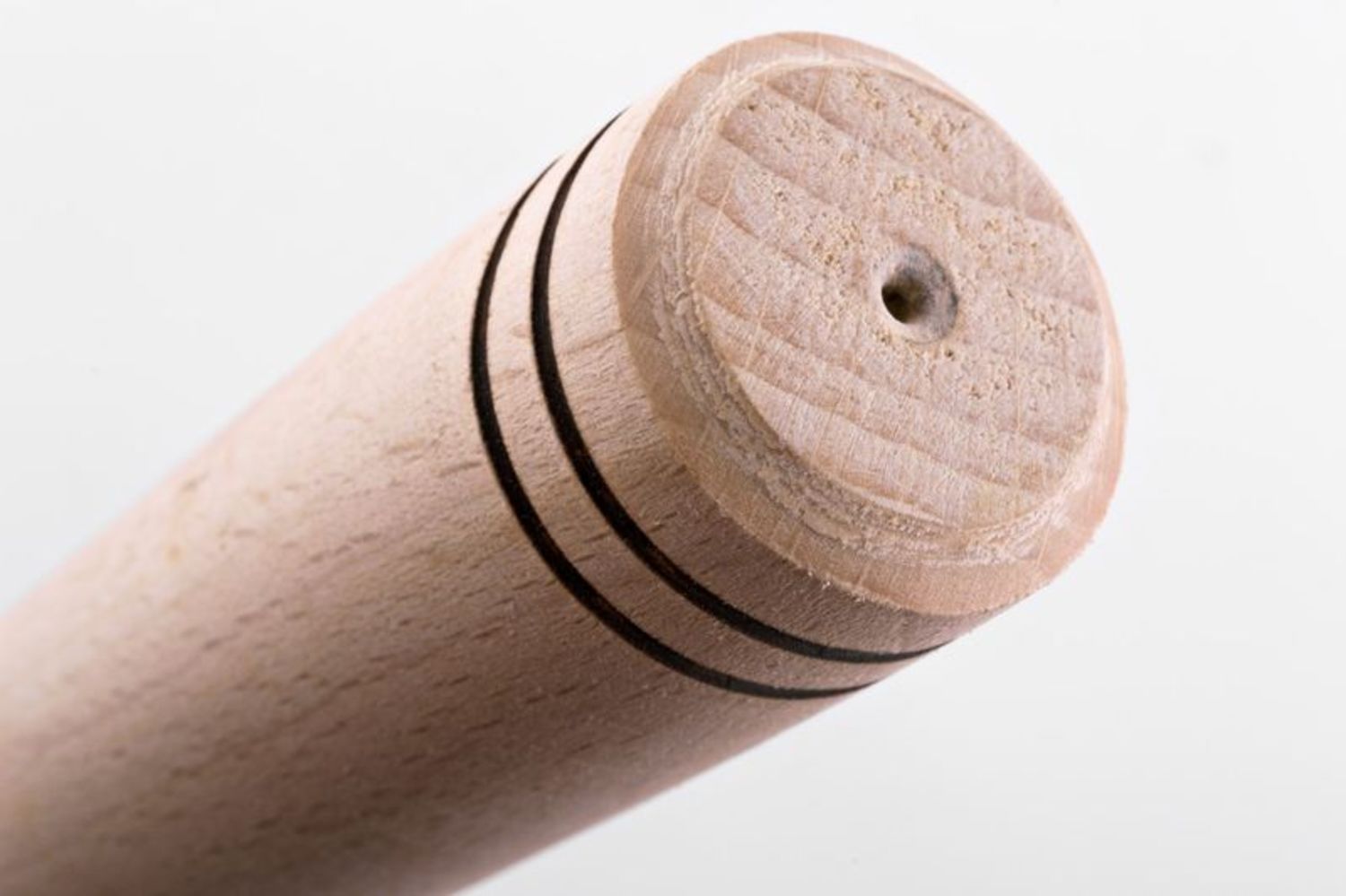 Wooden rolling pin for dough photo 4
