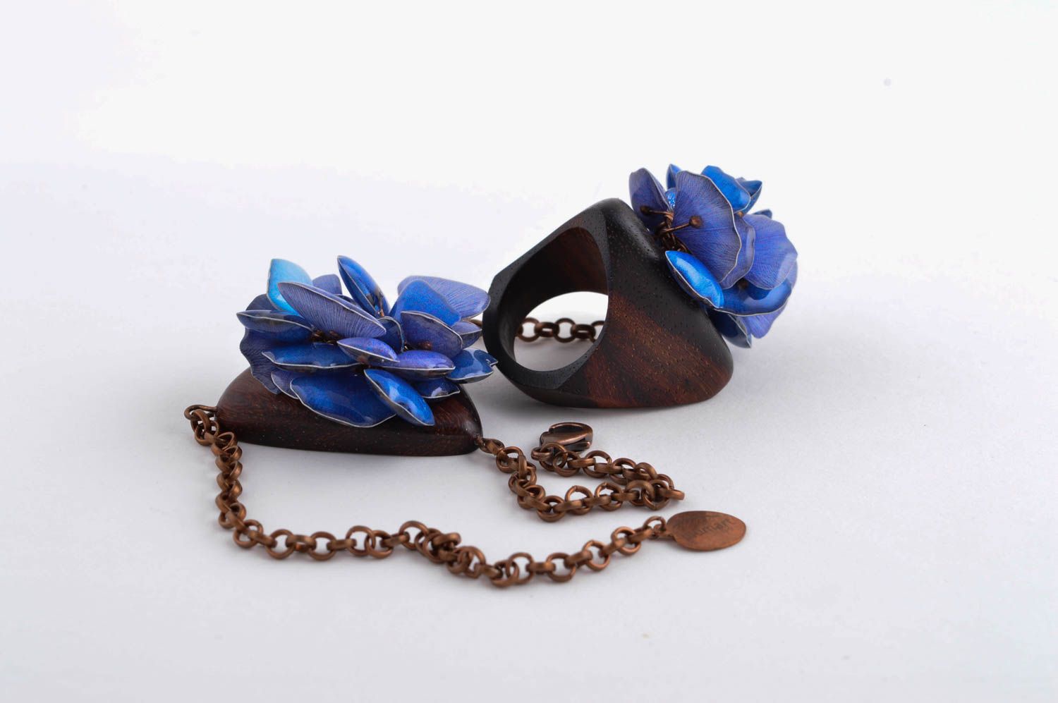 Handmade unusual cute bracelet designer metal bracelet elegant jewelry photo 5