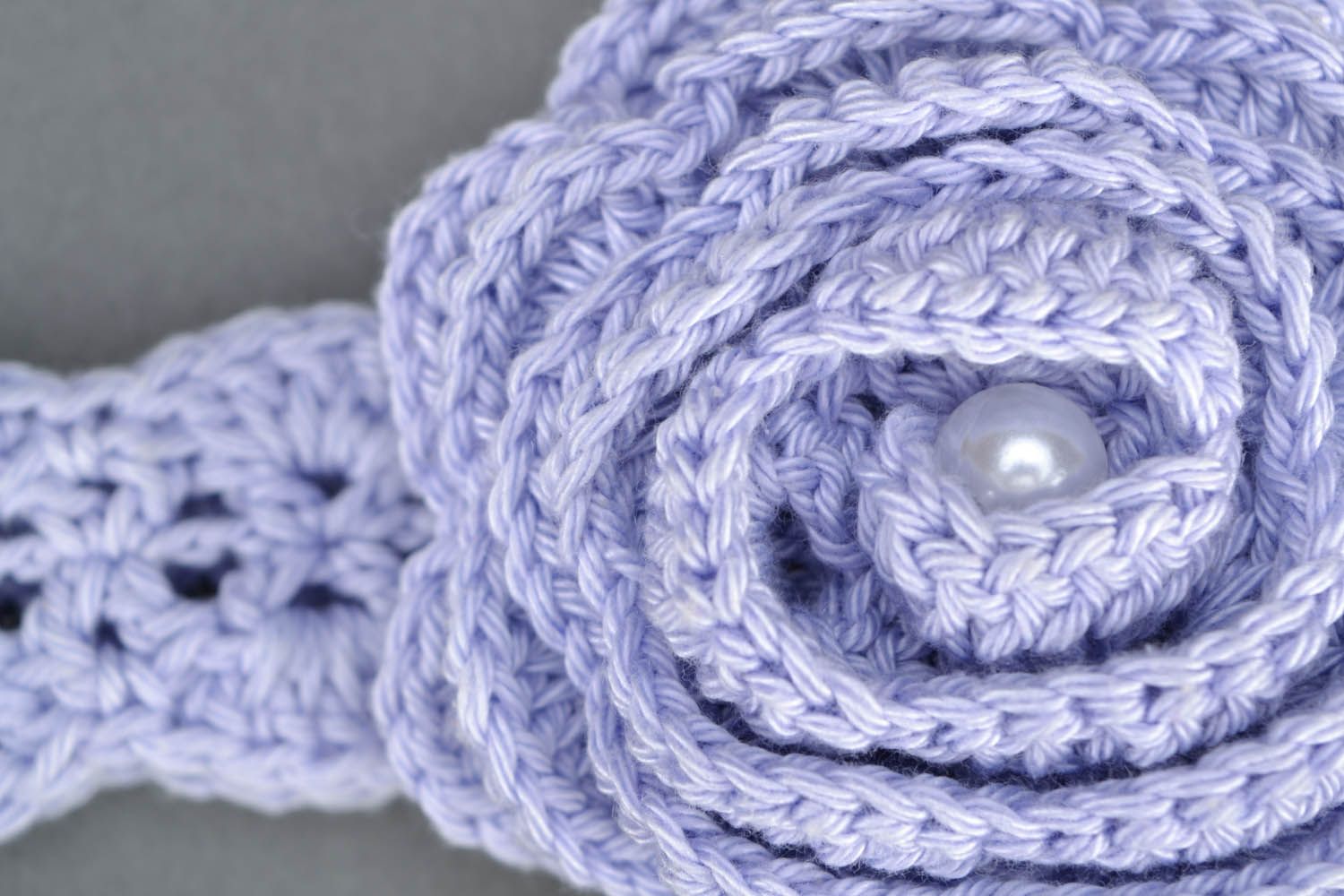 Crochet hair band  photo 3