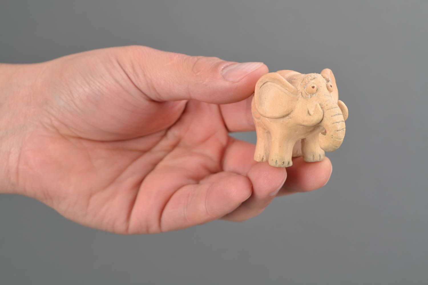 Figura de cerámica Elefante foto 2