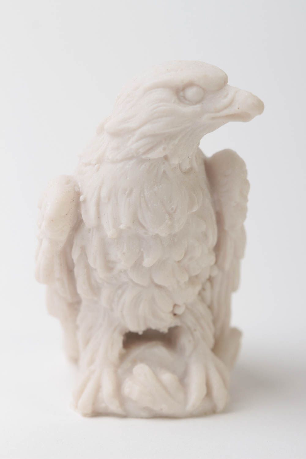 Handmade Adler Figur kleine Dekofigur Haus Dekoration Rohling zum Bemalen foto 2