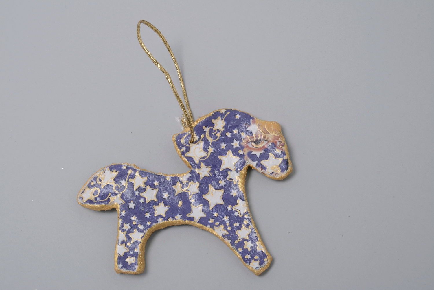 Pendant-amulet Horse with the stars photo 1