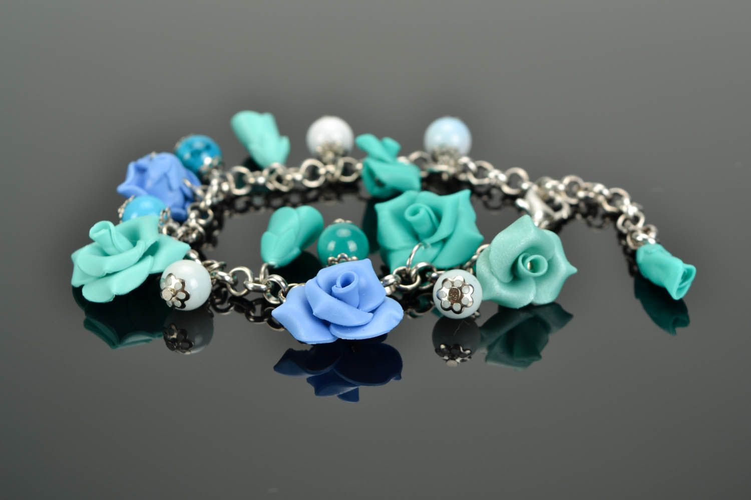 Wrist bracelet Tender Roses photo 1