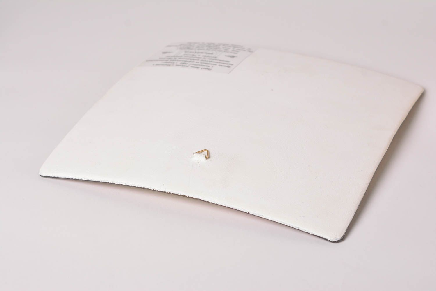 Deko Teller handgefertigt Geschenkidee für Frau Wandbild Glas quadratisch foto 5