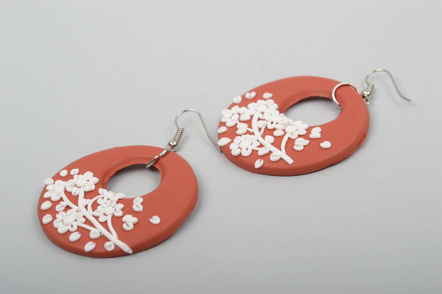 Designer Schmuck Handmade Ohrringe Accessoires für Frauen Damen Ohrringe groß foto 3