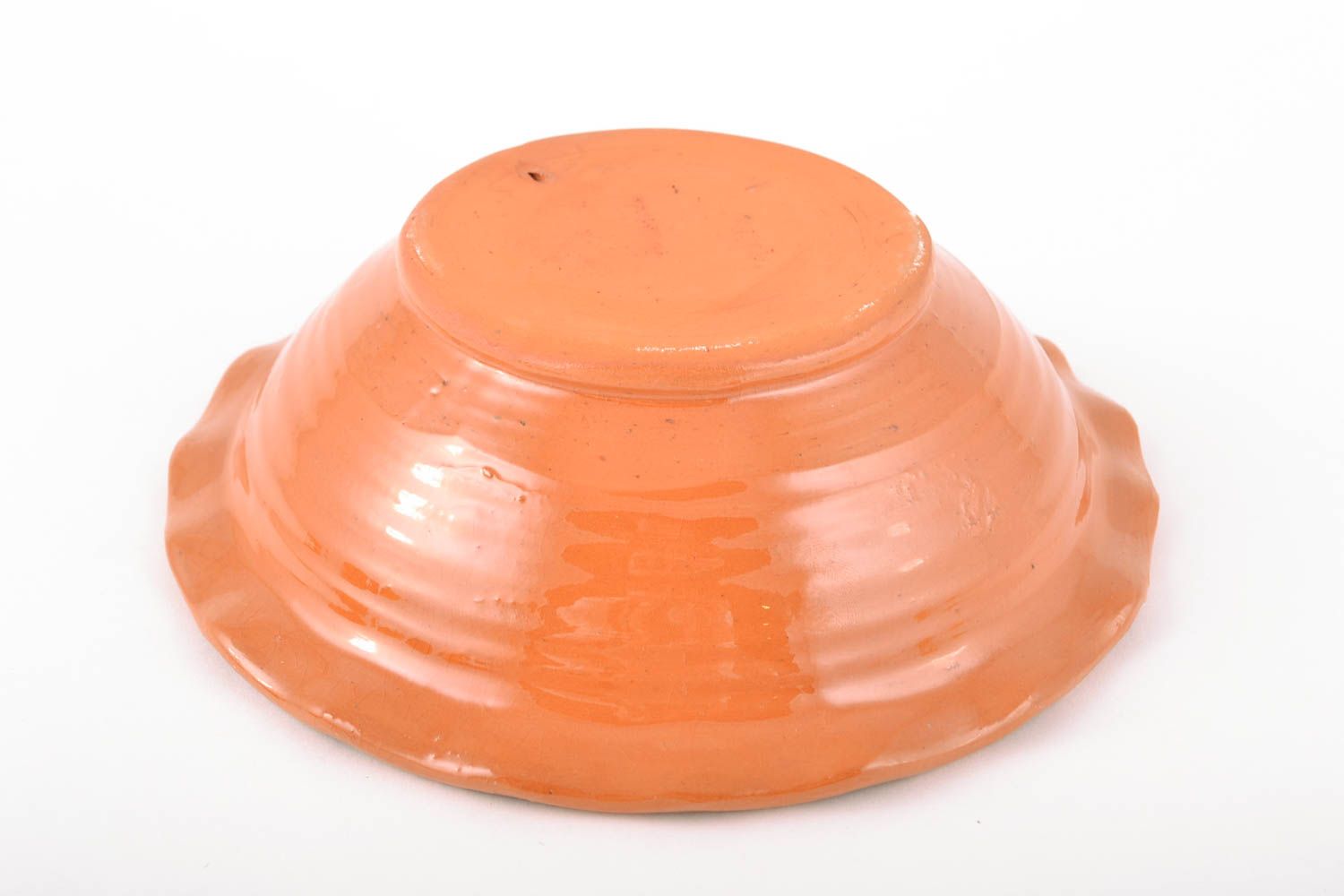 Beautiful ceramic bowl flyandrovka photo 5