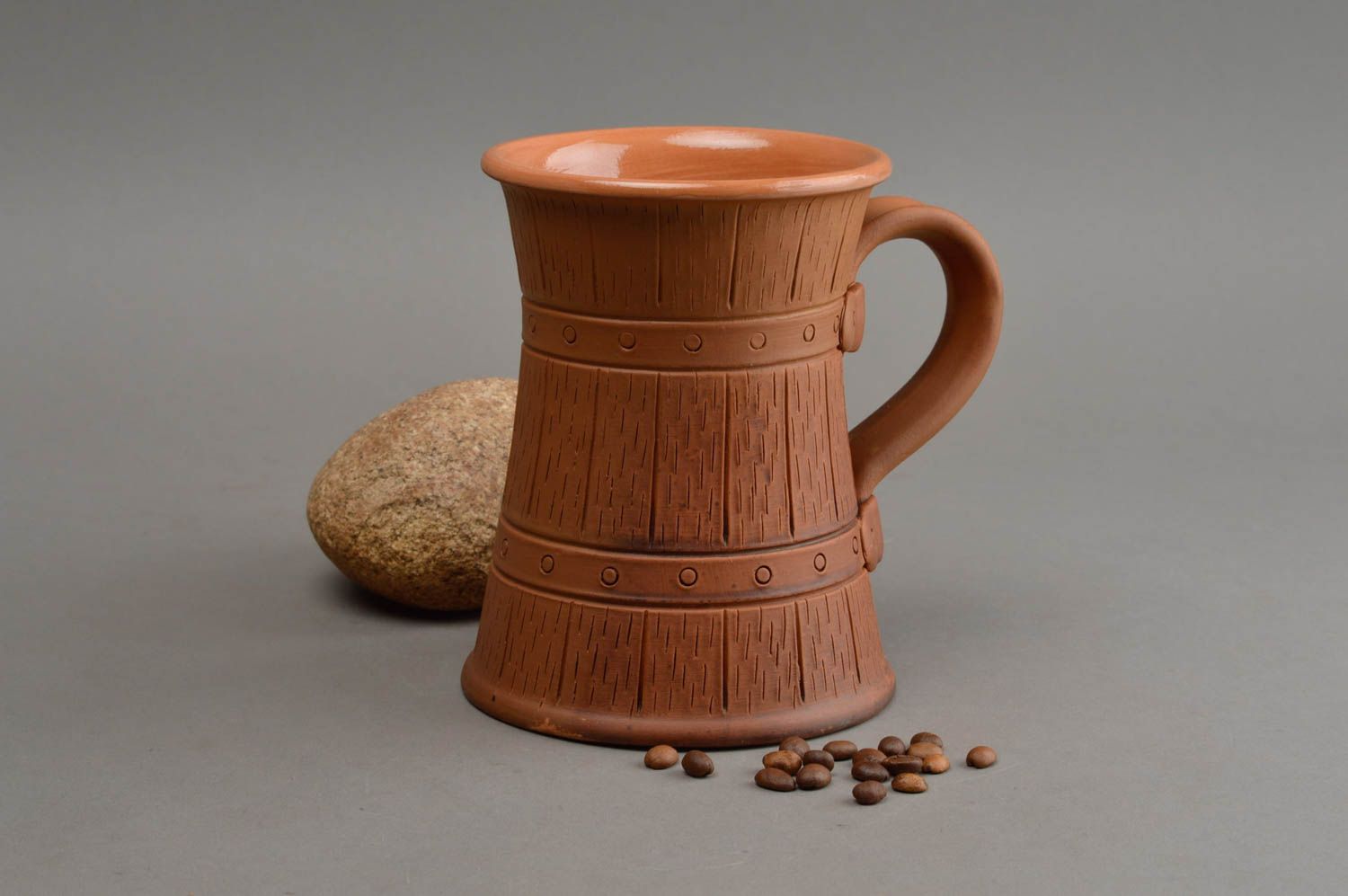 Beautiful handmade ceramic beer mug clay beer mug ideas handmade pottery photo 1