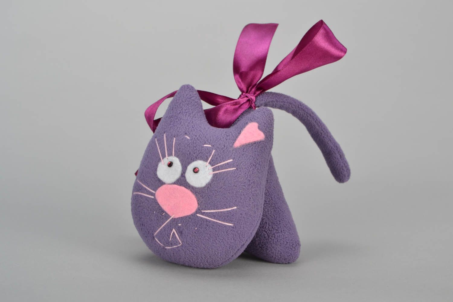 Soft toy Lilac Cat photo 3